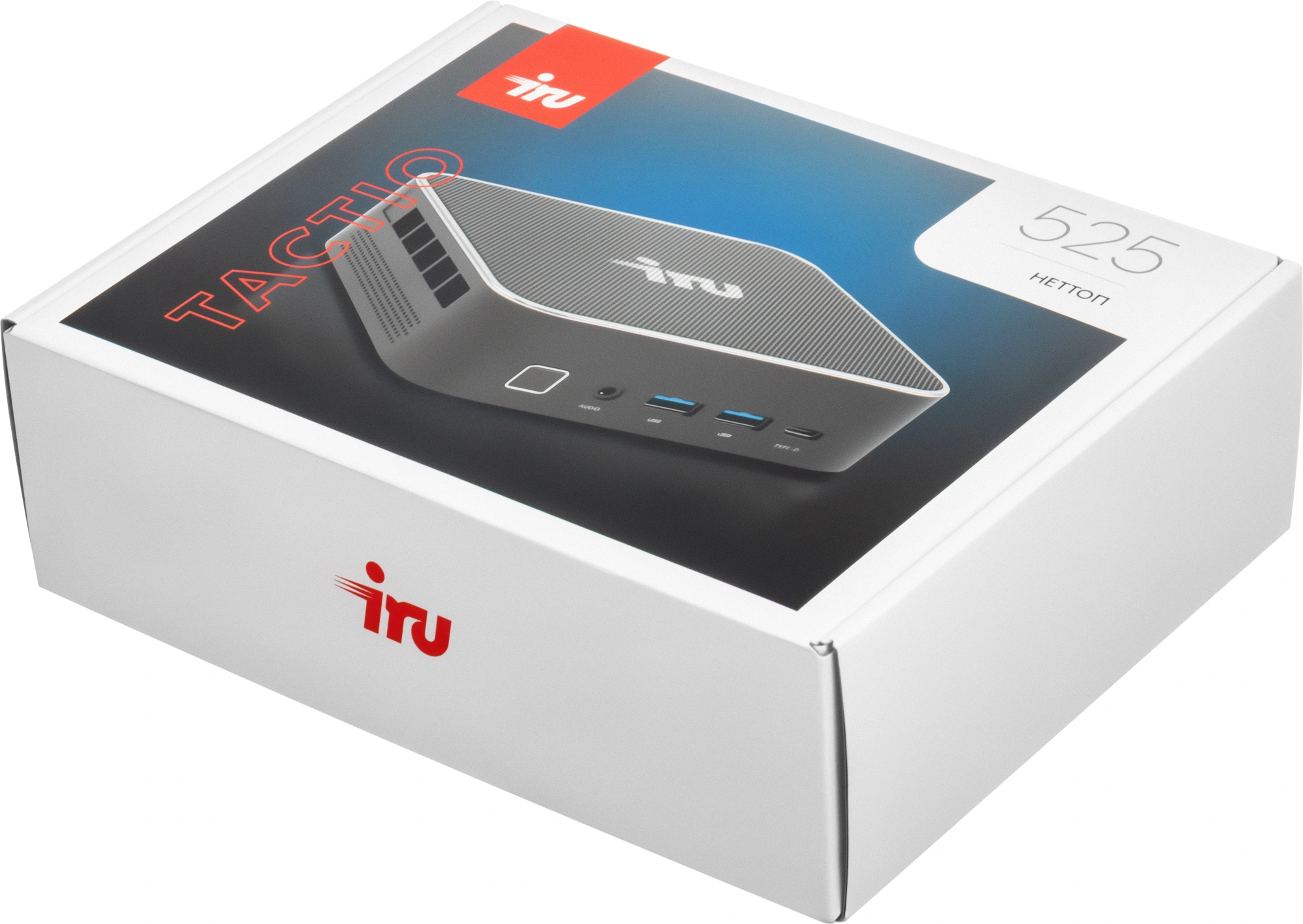 Неттоп IRU Tactio 525 Ryzen 7 6800H (3.2) 16Gb SSD512Gb 680M без ОС GbitEth WiFi BT 120W черный (RUS) — миниатюра 11