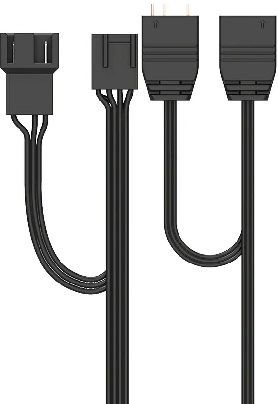 Корпус ID-Cooling View 500 черный без БП mATX 9x120mm 1xUSB2.0 1xUSB3.0 audio bott PSU — миниатюра 5