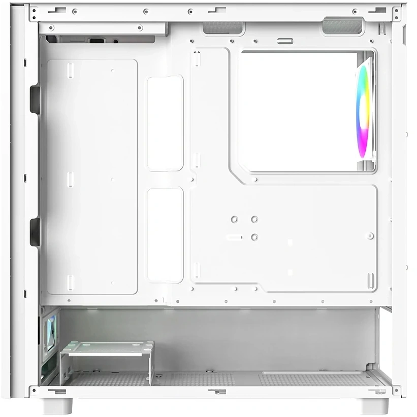 Корпус ID-Cooling Ware 510 белый без БП ATX 7x120mm 5x140mm 1xUSB2.0 1xUSB3.0 audio bott PSU — миниатюра 4