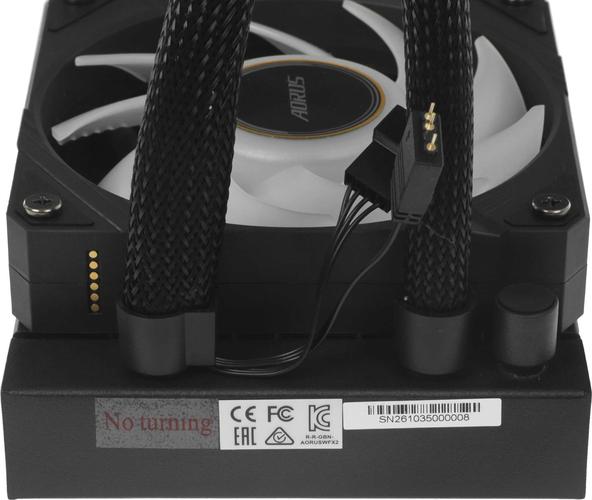 Система водяного охлаждения Gigabyte Aorus Waterforce X II 360 ARGB Soc-TR4/sTR5/AM5/AM4/1200/1700/1851 черный 4-pin 12-37.5dB Al LCD Ret (GP-AORUS WATERFORCE X II 360) — миниатюра 18