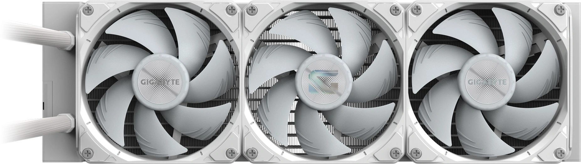 Система водяного охлаждения Gigabyte Gaming 360 ICE ARGB Soc-AM5/AM4/1200/1700/1851 белый 4-pin 13.8-35.8dB Al Ret (GP-GIGABYTE GME 360I) — миниатюра 4