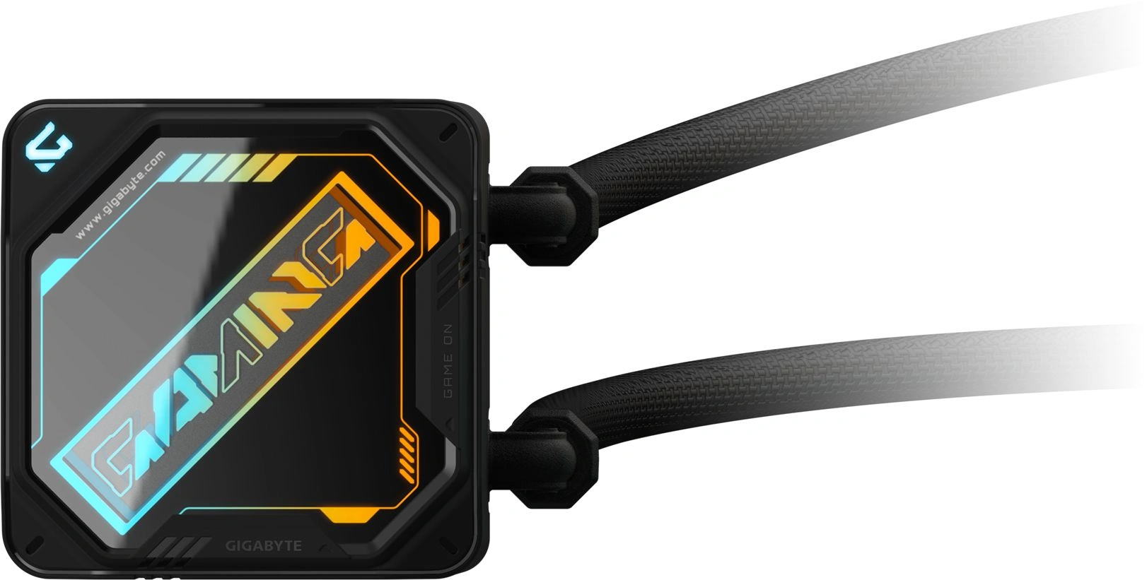 Система водяного охлаждения Gigabyte Gaming 360 ARGB Soc-AM5/AM4/1200/1700/1851 черный 4-pin 13.8-35.8dB Al Ret (GP-GIGABYTE GME 360) — миниатюра 2