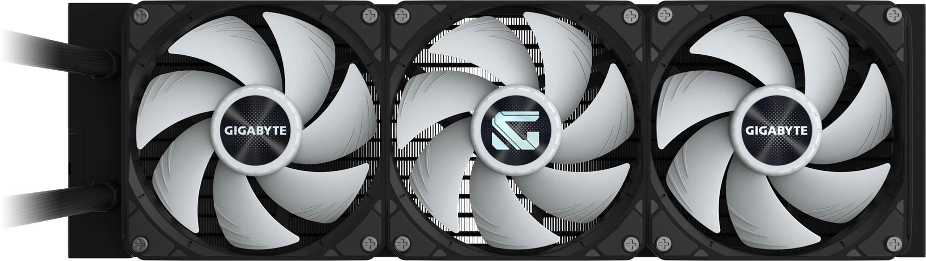 Система водяного охлаждения Gigabyte Gaming 360 ARGB Soc-AM5/AM4/1200/1700/1851 черный 4-pin 13.8-35.8dB Al Ret (GP-GIGABYTE GME 360) — миниатюра 4