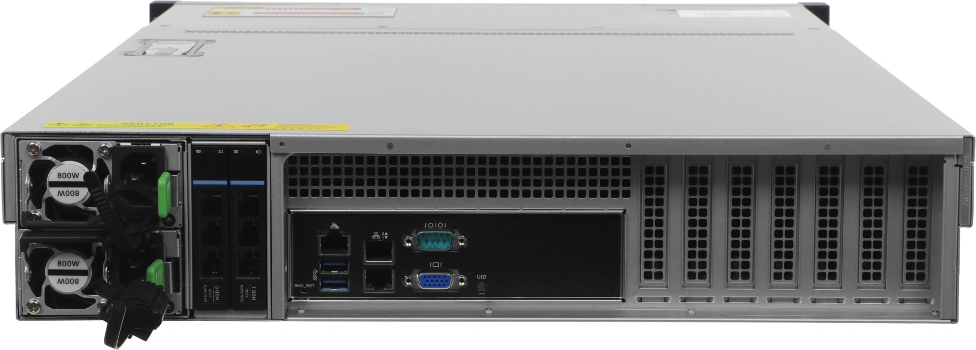 Сервер IRU Rock g2208ig3 2x4316 2x32Gb 2x480Gb SSD 9361-8I AST2500 2xGigEth 2x800W (2197957) — миниатюра 5