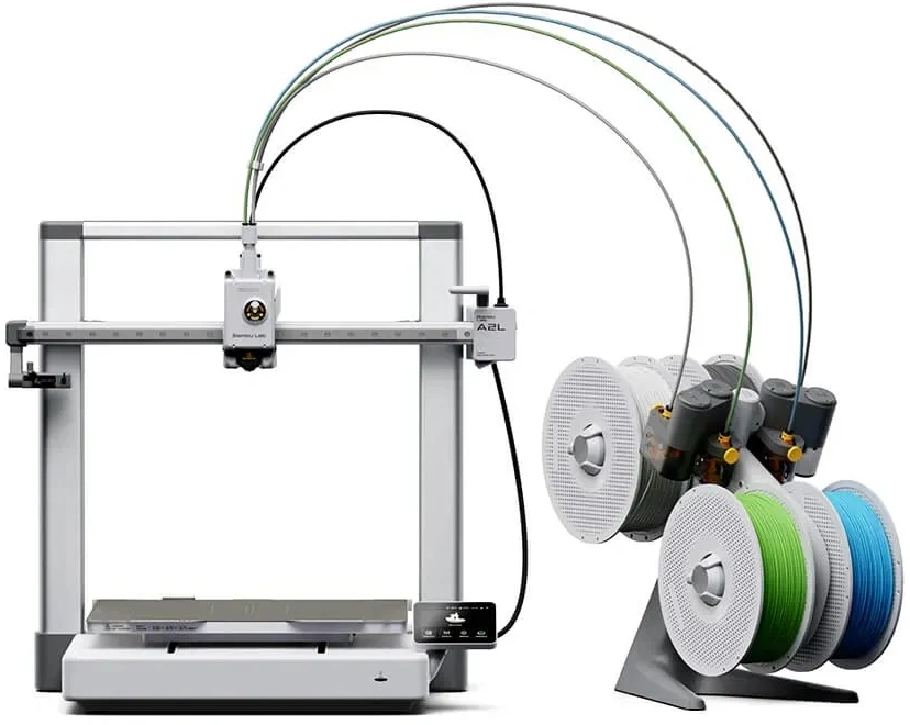 Принтер 3D Bambu Lab А2L Combo 330x320x325мм ABS/PLA/PETG/Flex/Carbon/TPU — миниатюра 2