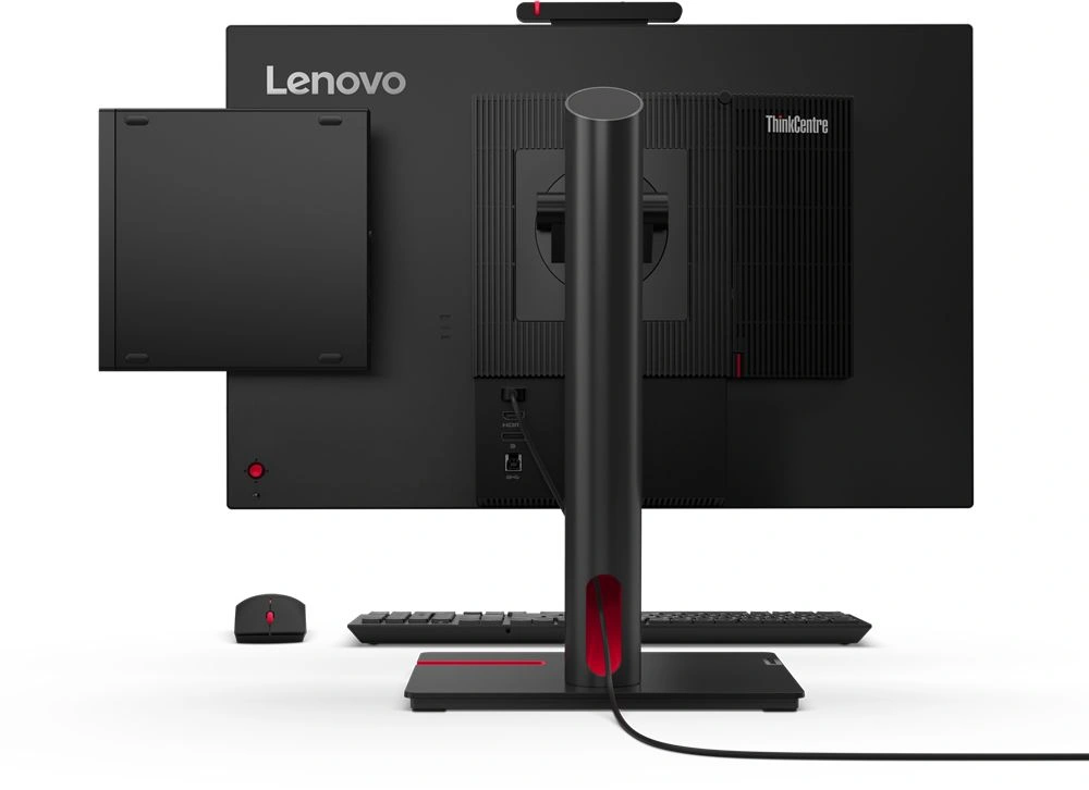 Неттоп Lenovo ThinkCentre Tiny M70q-5 slim i5 14400T (1.5) 16Gb SSD512Gb UHDG 730 без ОС GbitEth WiFi BT 90W мышь клавиатура черный (12TESD8Y01) — миниатюра 7