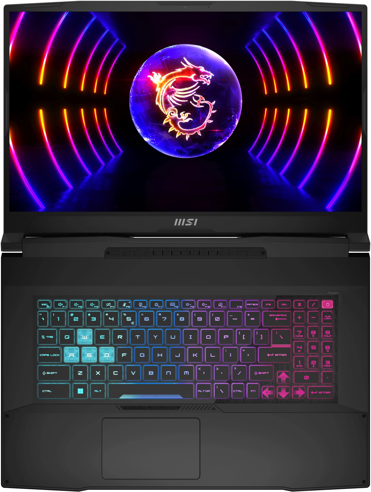 Ноутбук MSI Katana 17 B13VEK-1621XRUY Core i5 13420H 8Gb SSD512Gb NVIDIA GeForce RTX4050 6Gb 17.3" IPS FHD (1920x1080) без ОС black WiFi BT Cam (9S7-17L541-1621) — миниатюра 5