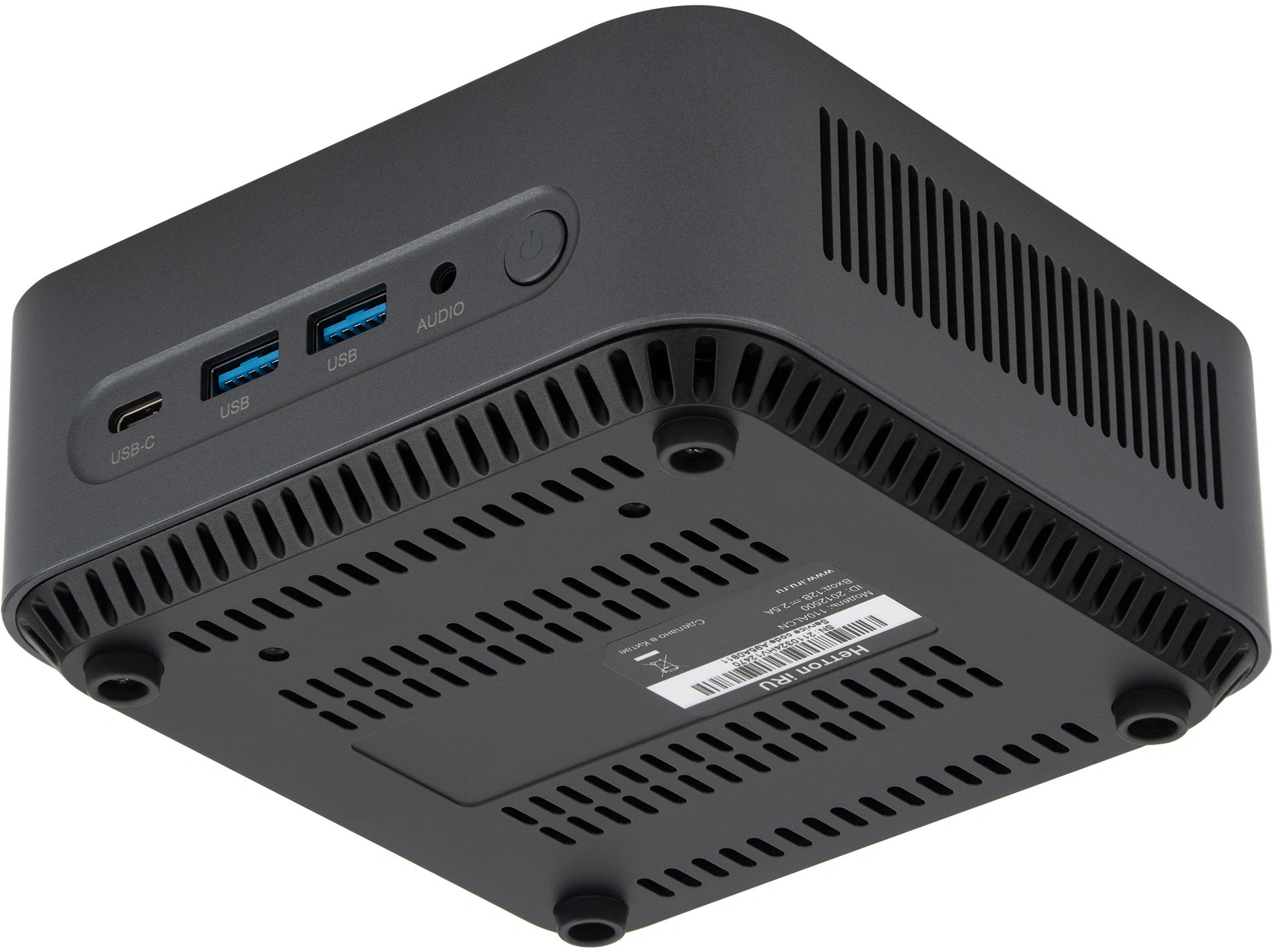 Неттоп IRU Planio 110ALCN N95 (1.7) 8Gb SSD256Gb UHDG Windows 11 Pro GbitEth WiFi BT 30W черный (RUS) (2198621) — миниатюра 9
