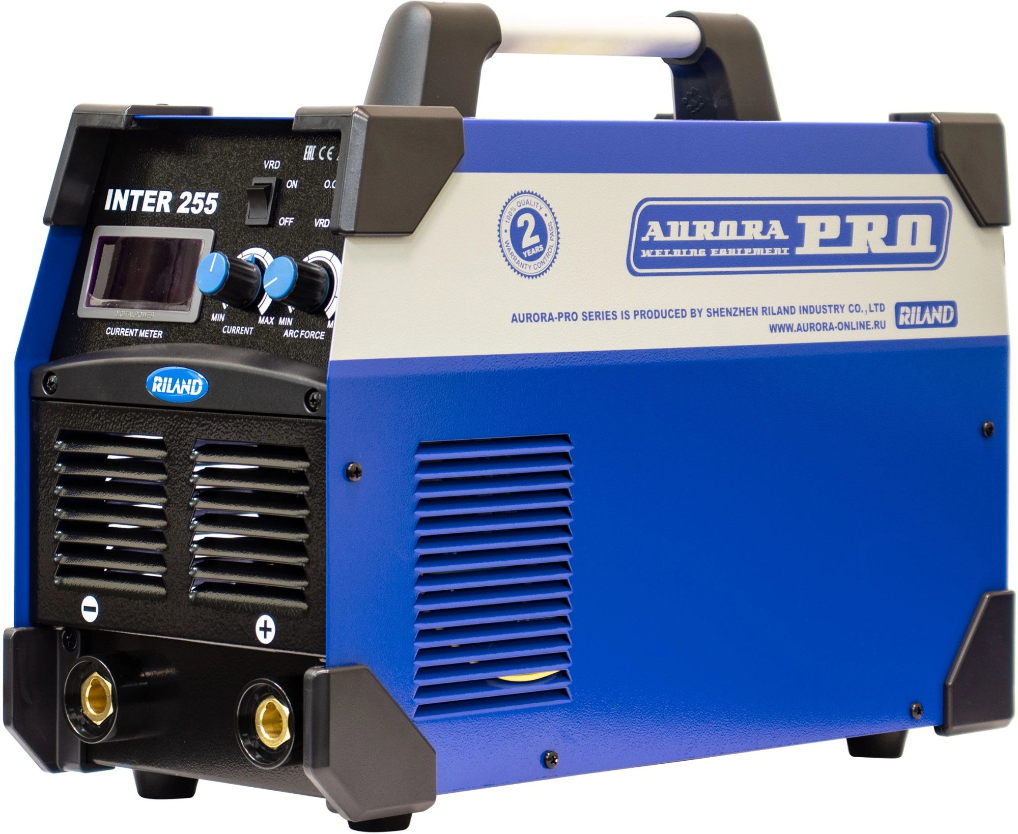 Сварочный аппарат Aurora Inter 255 НАКС инвертор TIG, MMA 10кВт — миниатюра 7