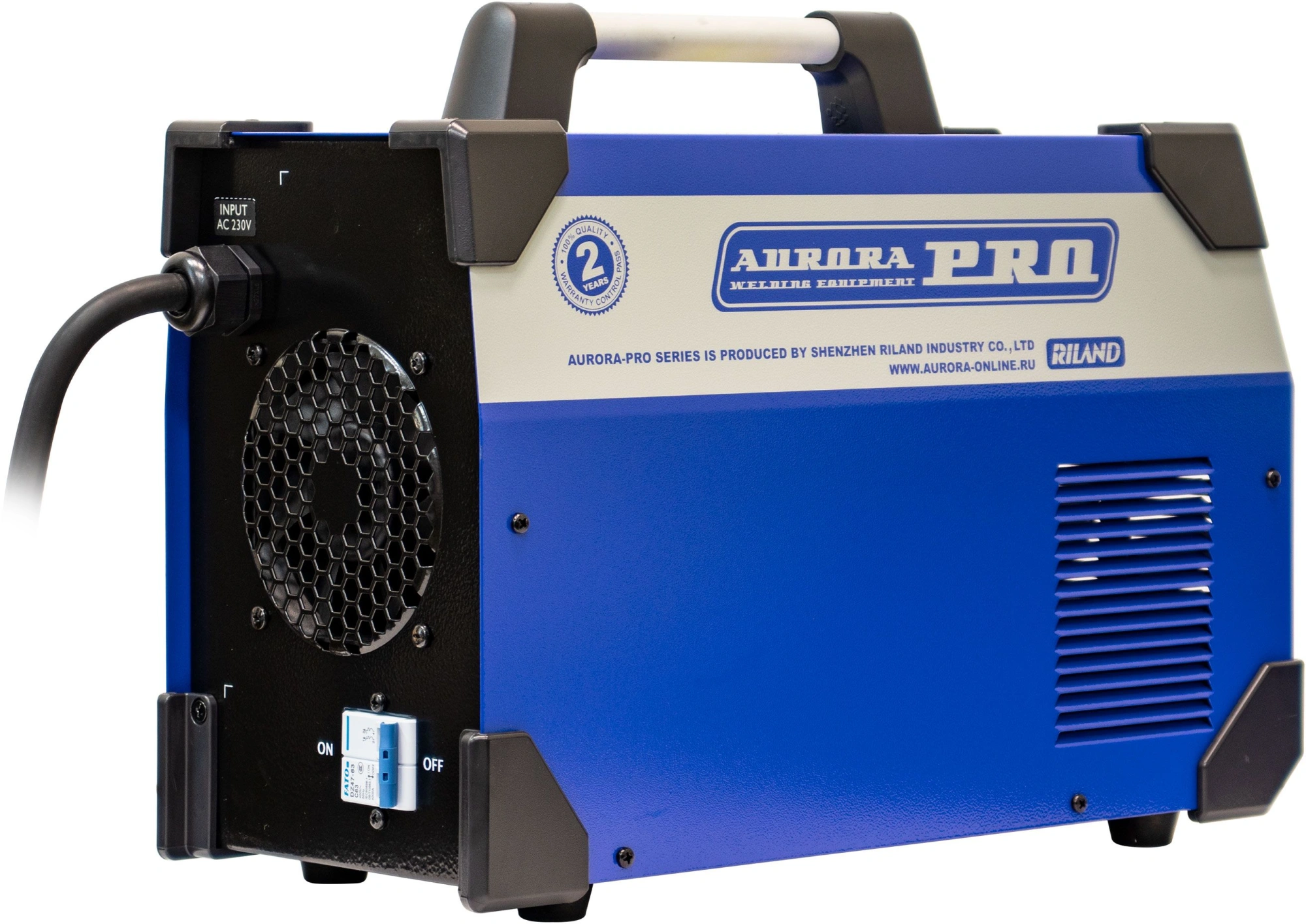 Сварочный аппарат Aurora Inter 255 НАКС инвертор TIG, MMA 10кВт — миниатюра 3