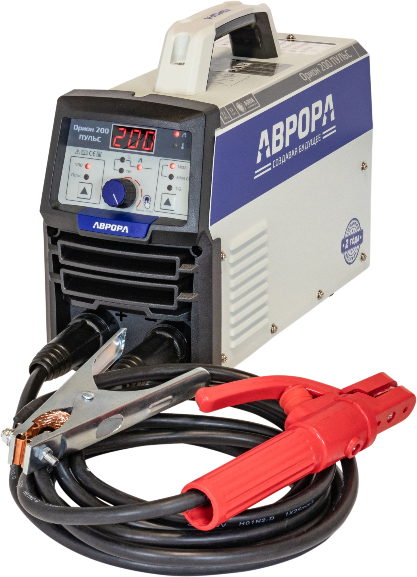 Сварочный аппарат Аврора Орион 200 инвертор MMA/TIG lift 9.2кВт — миниатюра 11