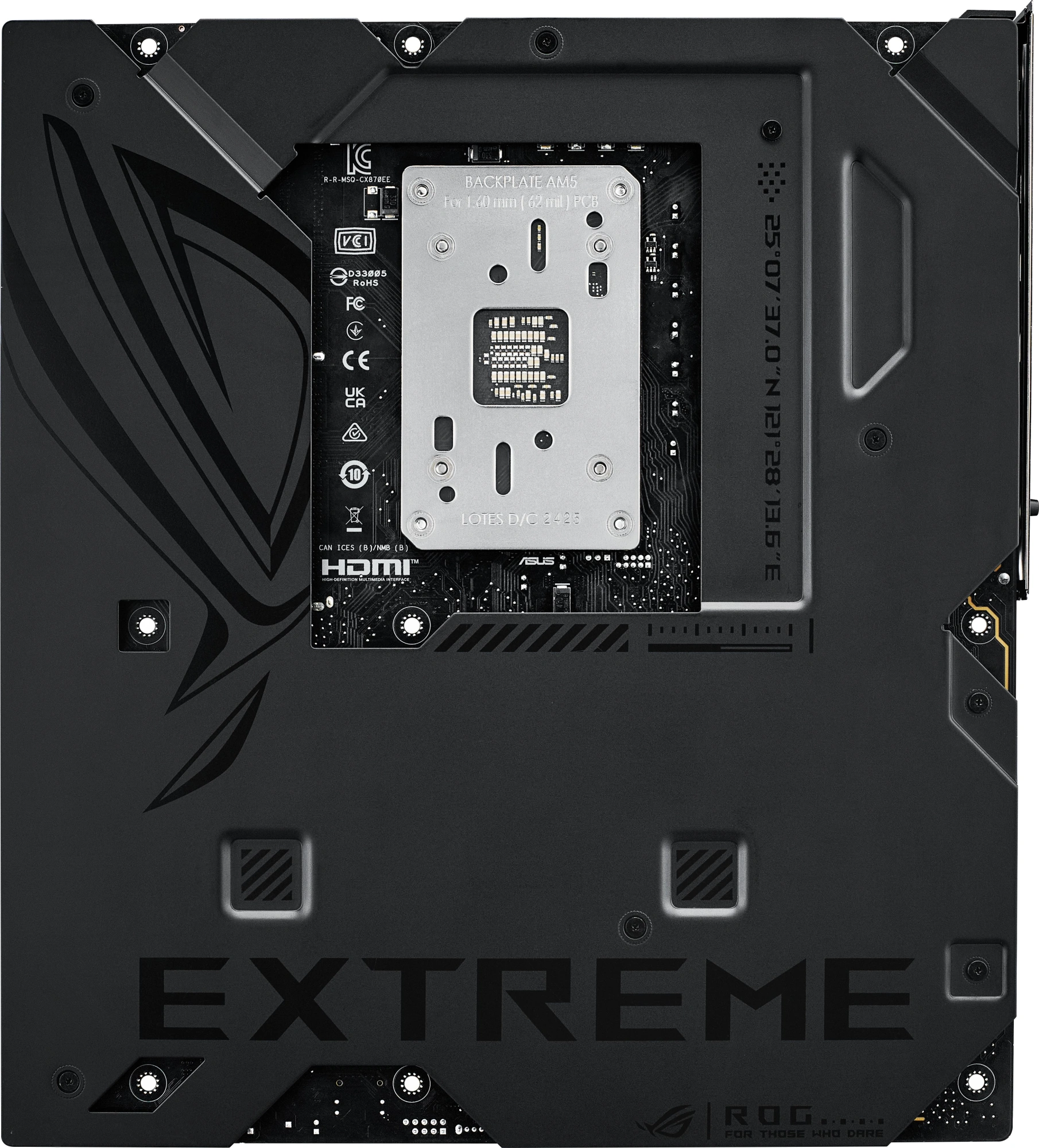 Материнская плата Asus ROG CROSSHAIR X870E EXTREME Socket AM5 AMD X870E 4xDDR5 ATX AC`97 8ch(7.1) 1 x 10Gigabit + 1 x 5Gigabit RAID+HDMI — миниатюра 10