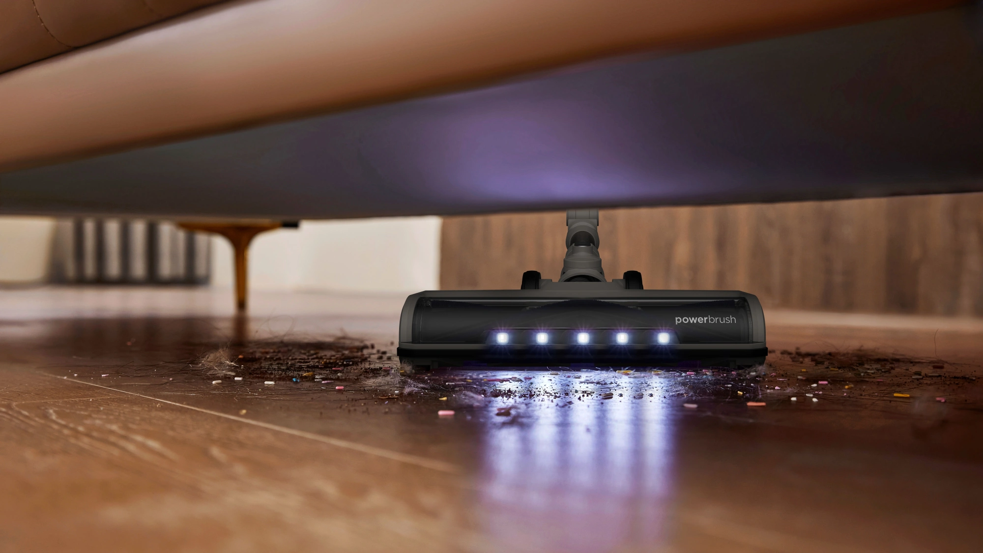 Пылесос Midea VSS P9 550Вт серый/белый — миниатюра 11