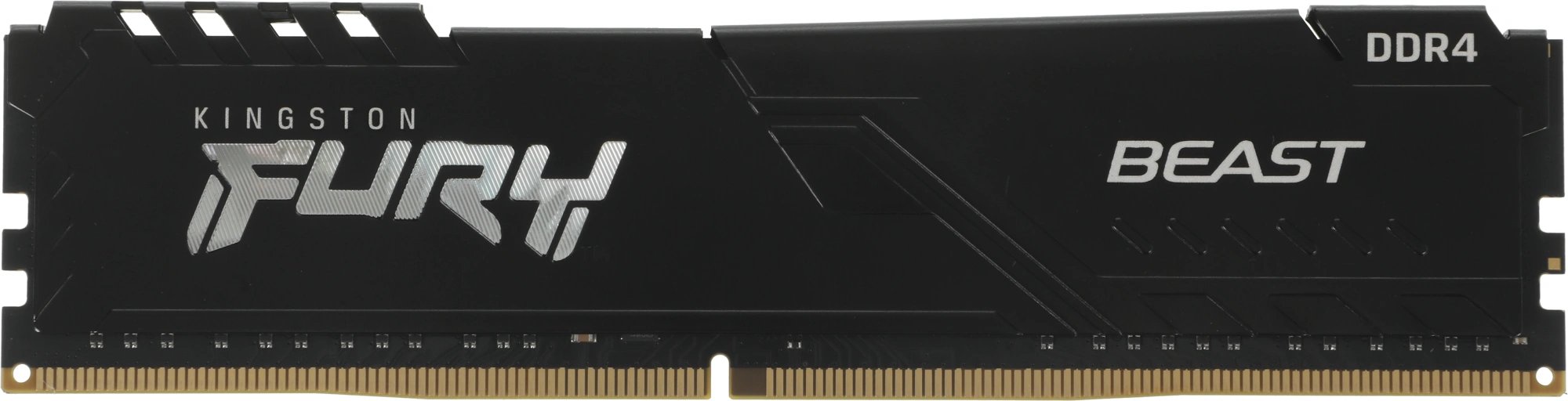 Память DDR4 8GB 3200MHz Kingston KF432C16BB/8WP Fury Beast Black RTL Gaming PC4-25600 CL16 DIMM UDIMM 288-pin 1.35В single rank с радиатором Ret — миниатюра 3