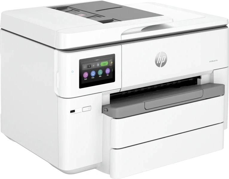МФУ струйный HP Officejet Pro 9730 (537P5C) A3 Duplex WiFi белый — миниатюра 3