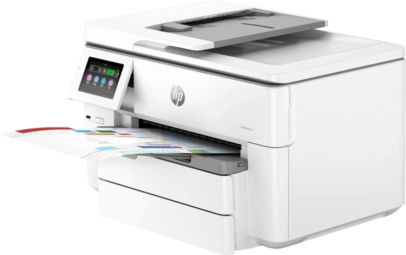 МФУ струйный HP Officejet Pro 9730 (537P5C) A3 Duplex WiFi белый — миниатюра 4