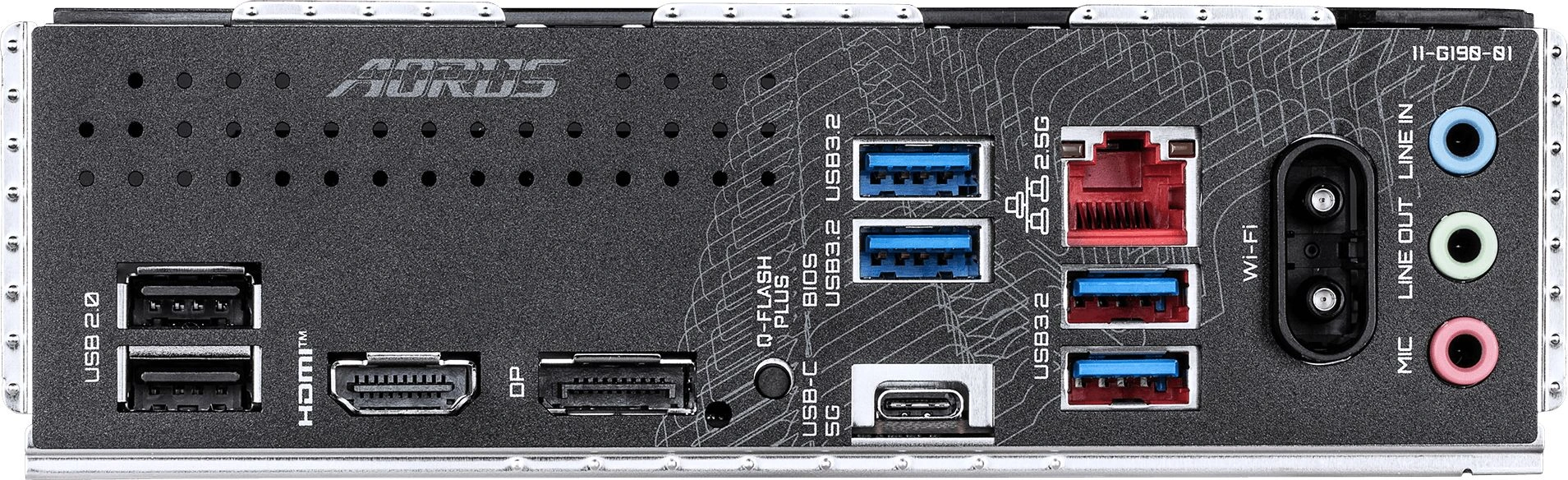 Материнская плата Gigabyte B550M X A ELITE WF7 Soc-AM4 AMD B550 4xDDR4 mATX AC`97 8ch(7.1) 2.5Gg RAID+HDMI+DP — миниатюра 5