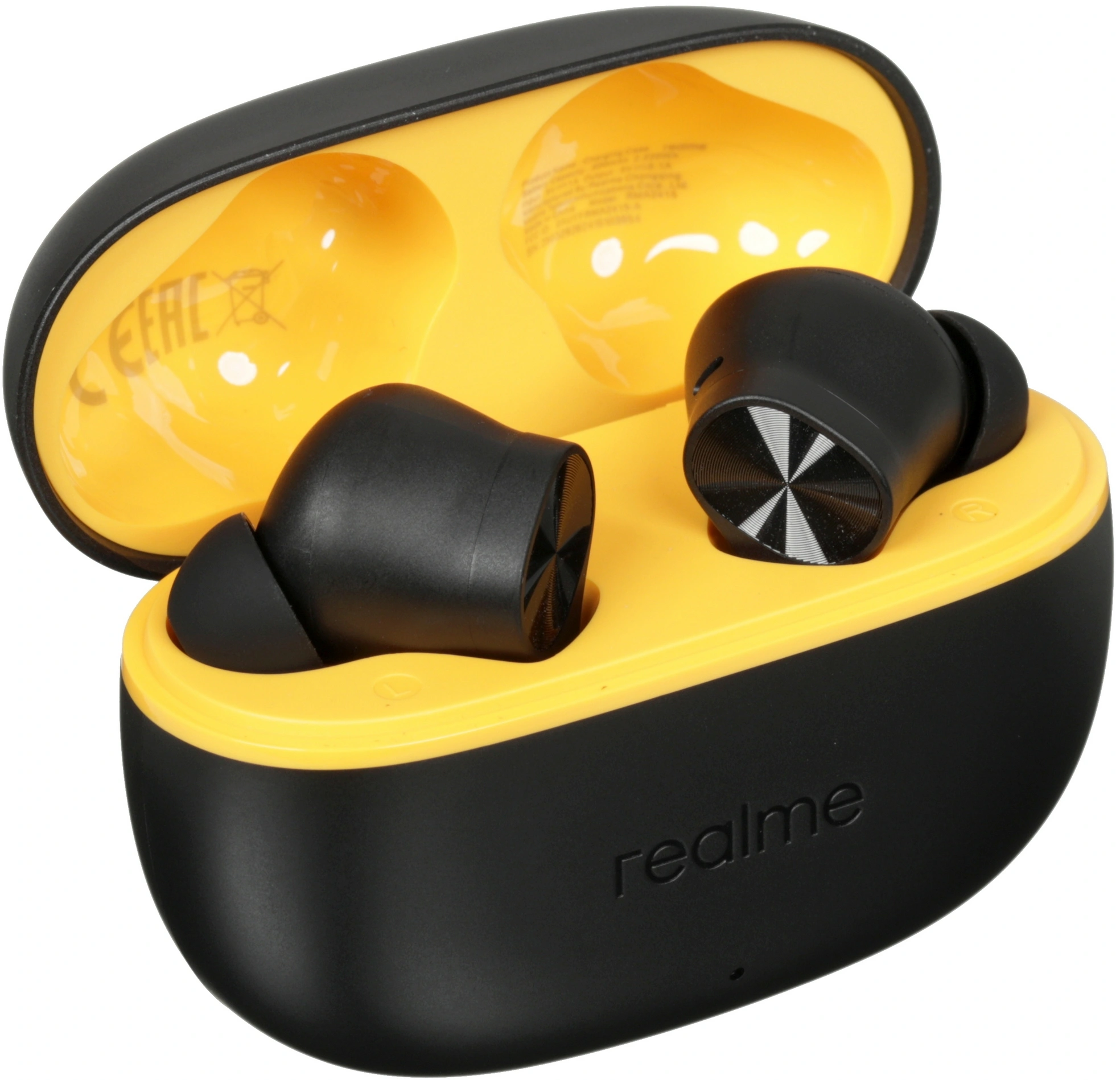 Гарнитура внутриканальные Realme TechLife Buds T200 Lite черный беспроводные bluetooth в ушной раковине (6942729003778) — миниатюра 5