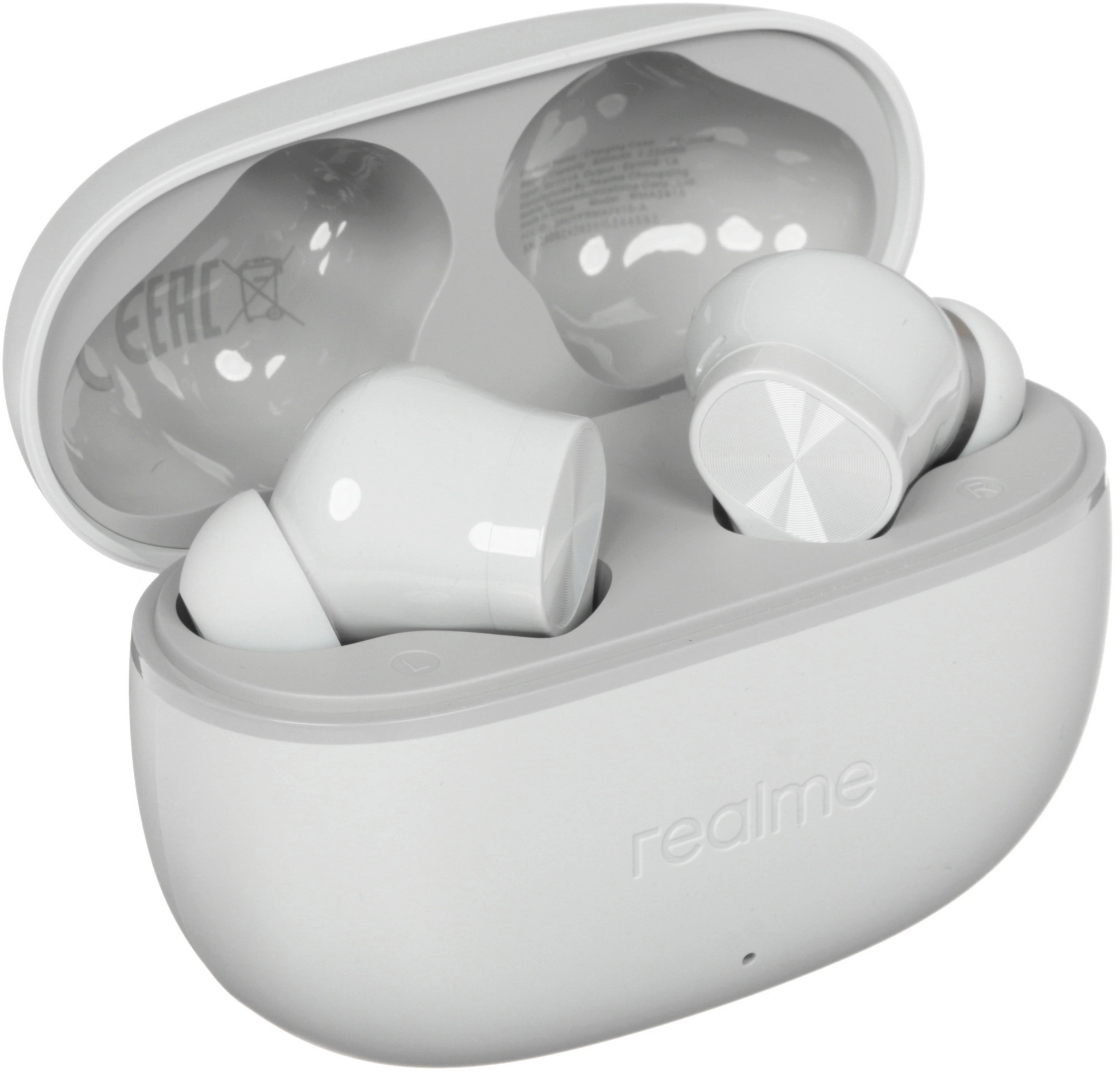 Гарнитура внутриканальные Realme Techlife Buds T200 Lite серый беспроводные bluetooth в ушной раковине (6942729003761) — миниатюра 5