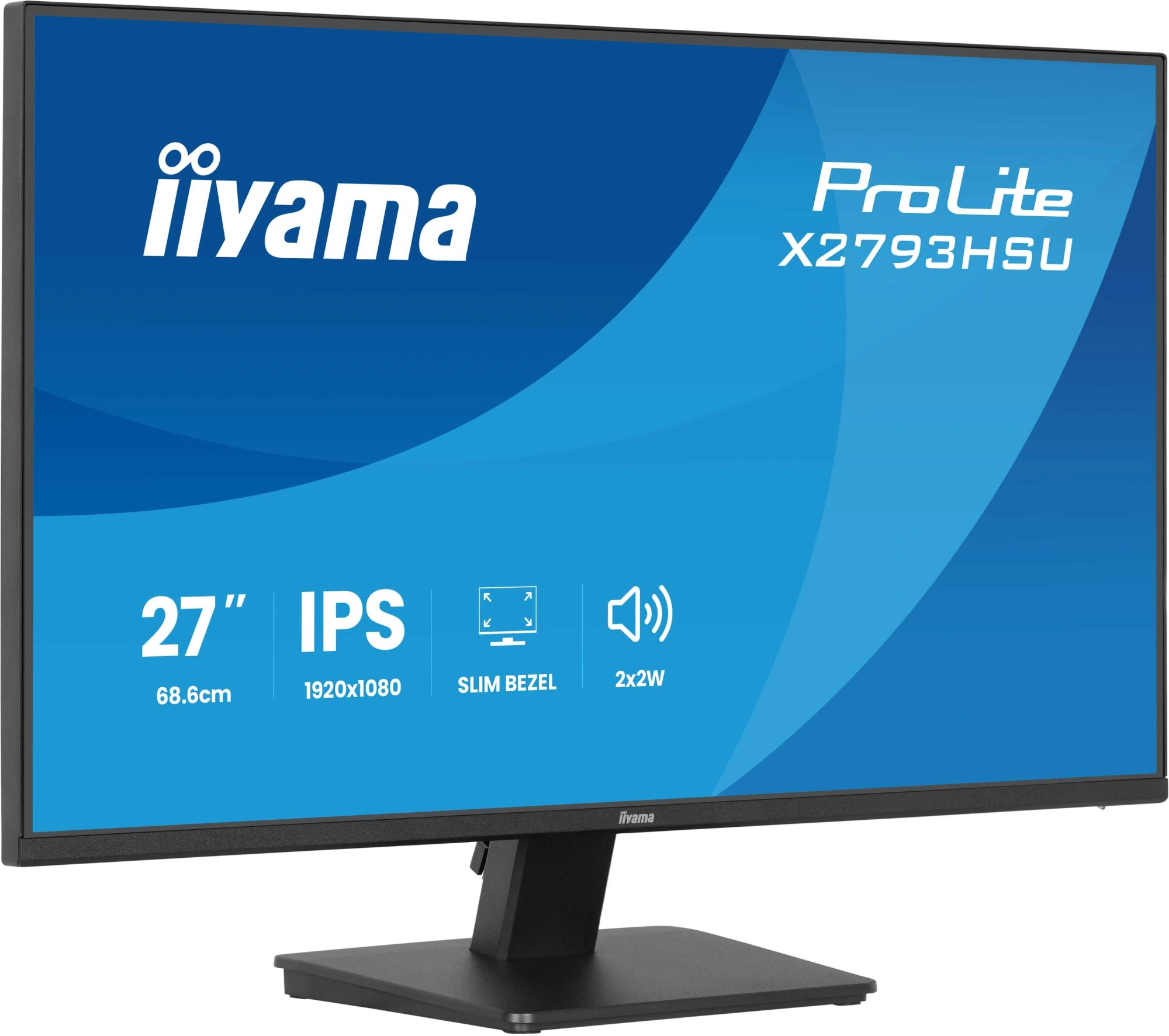 Монитор Iiyama 27" ProLite X2793HSU-B1 черный IPS LED 16:9 HDMI M/M матовая 350cd 178гр/178гр 1920x1080 120Hz DP FHD USB 4кг — миниатюра 5