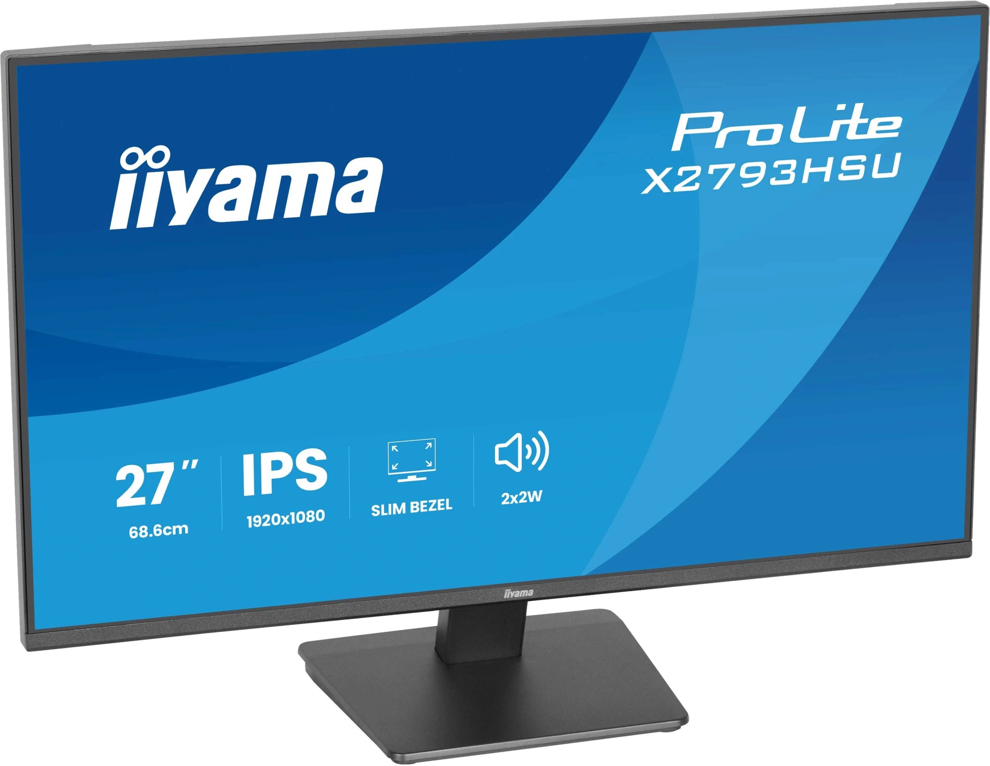 Монитор Iiyama 27" ProLite X2793HSU-B1 черный IPS LED 16:9 HDMI M/M матовая 350cd 178гр/178гр 1920x1080 120Hz DP FHD USB 4кг — миниатюра 7