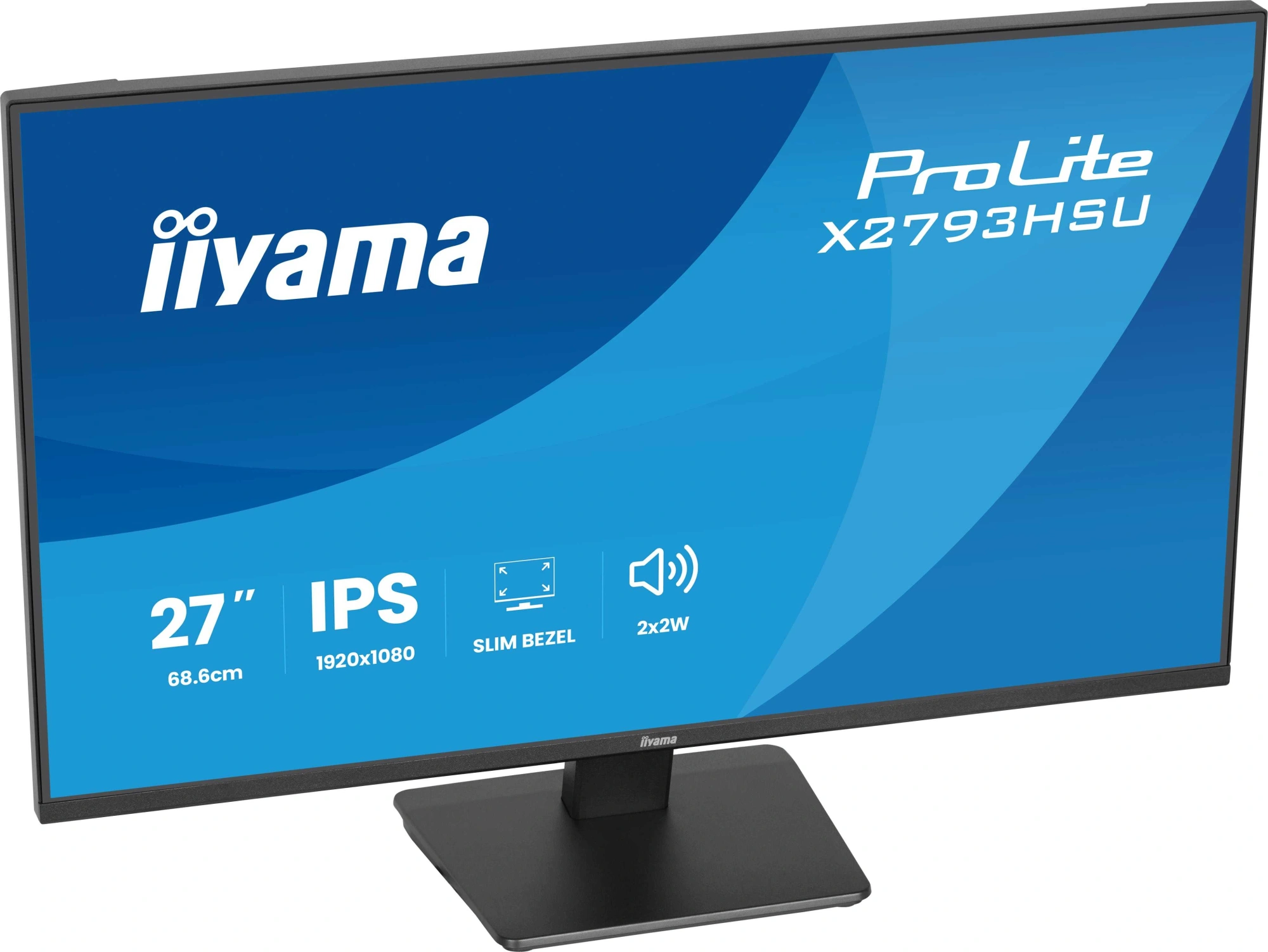 Монитор Iiyama 27" ProLite X2793HSU-B1 черный IPS LED 16:9 HDMI M/M матовая 350cd 178гр/178гр 1920x1080 120Hz DP FHD USB 4кг — миниатюра 8