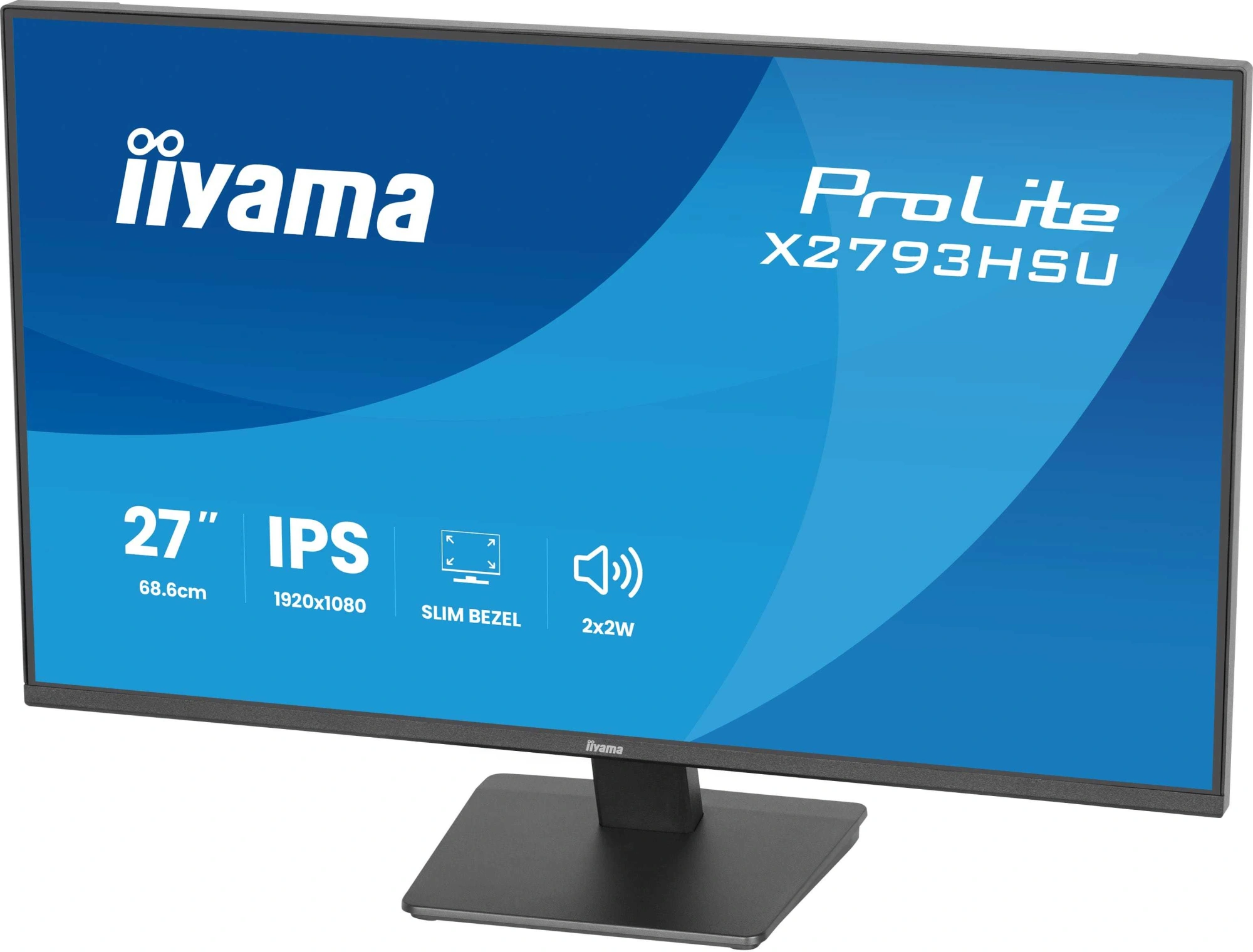 Монитор Iiyama 27" ProLite X2793HSU-B1 черный IPS LED 16:9 HDMI M/M матовая 350cd 178гр/178гр 1920x1080 120Hz DP FHD USB 4кг — миниатюра 9