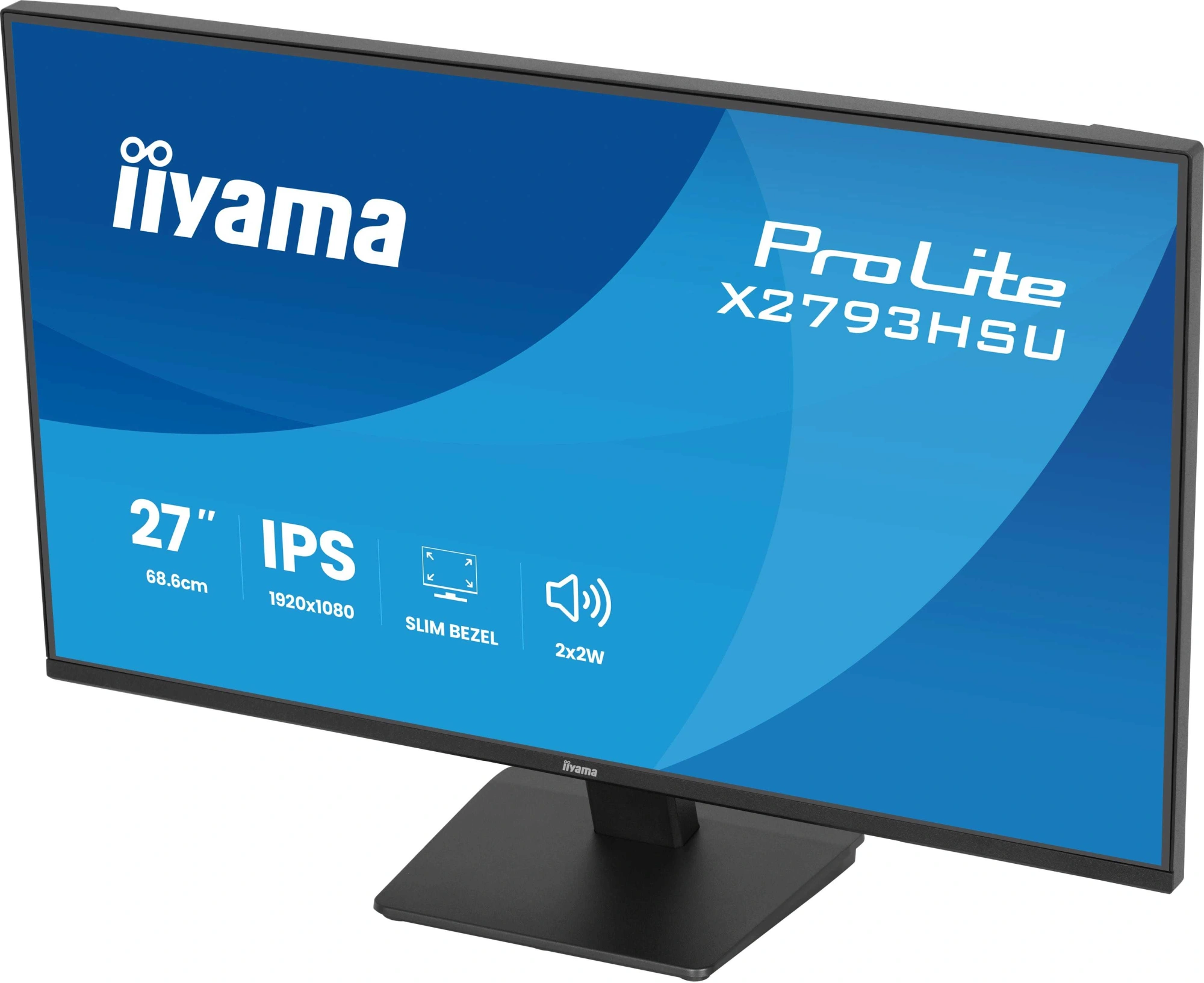 Монитор Iiyama 27" ProLite X2793HSU-B1 черный IPS LED 16:9 HDMI M/M матовая 350cd 178гр/178гр 1920x1080 120Hz DP FHD USB 4кг — миниатюра 10