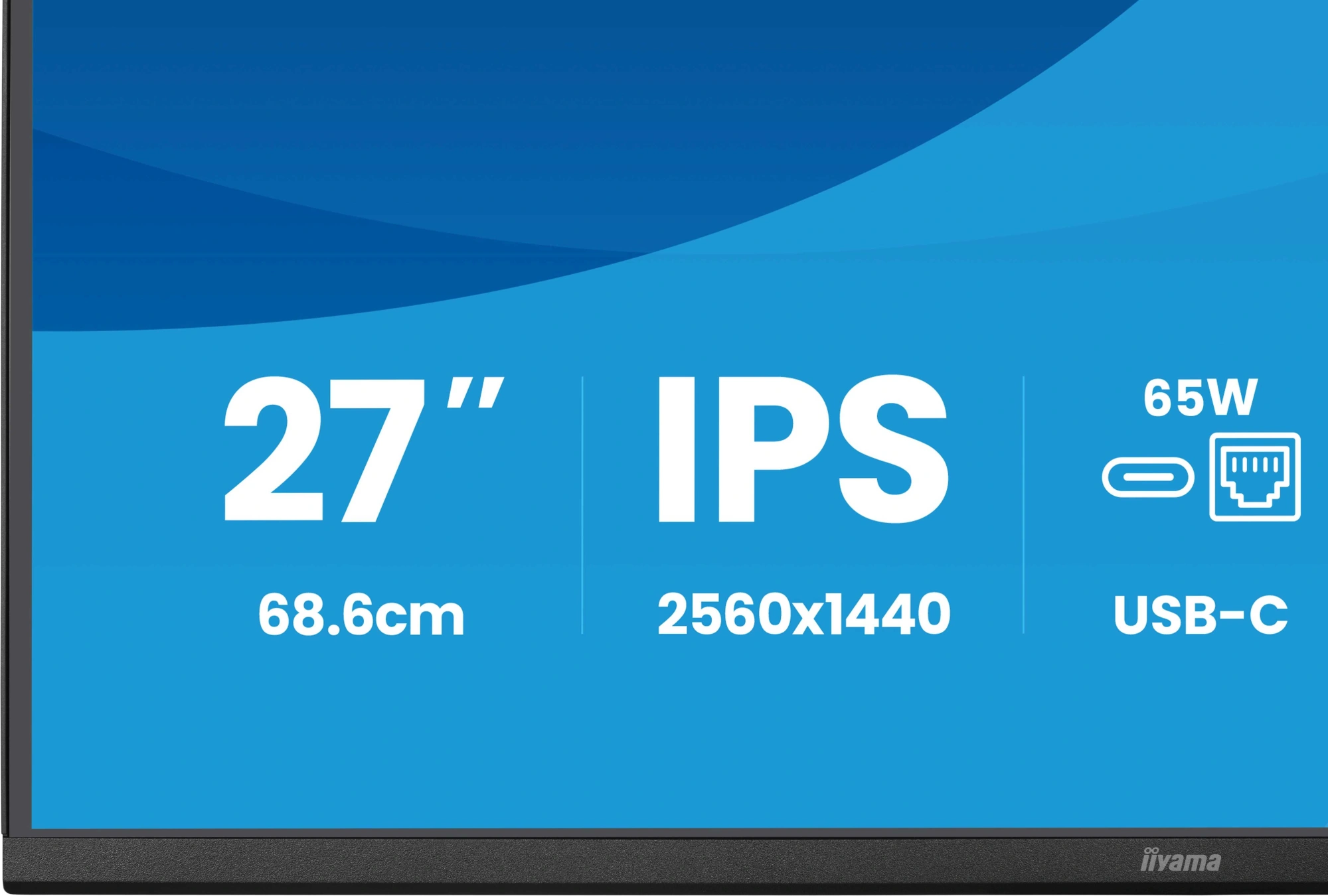 Монитор Iiyama 27" ProLite XB2797QSN-B1 черный IPS LED 16:9 HDMI M/M матовая HAS Piv 350cd 178гр/178гр 2560x1440 75Hz DP Quad 2K (1440p) USB 5.8кг — миниатюра 11