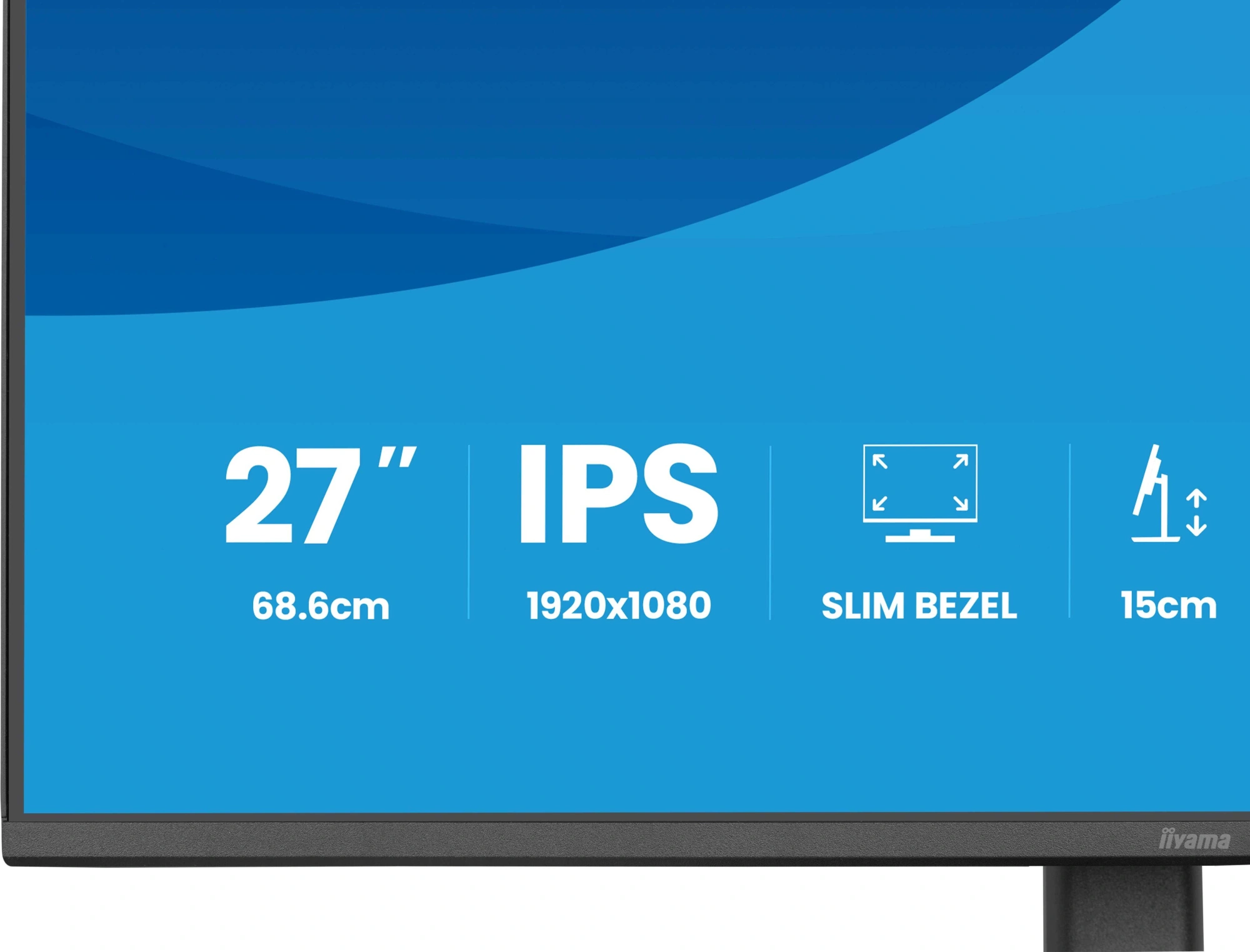 Монитор Iiyama 27" ProLite XB2793HSU-B1 черный IPS LED 1ms 16:9 HDMI M/M матовая HAS Piv 350cd 178гр/178гр 1920x1080 120Hz DP FHD USB 6кг — миниатюра 13