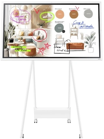 Панель Samsung 55" WM55FX белый VA LED 6.7ms 16:9 HDMI M/M матовая 450cd 178гр/178гр 3840x2160 4K USB 28.6кг — миниатюра 8