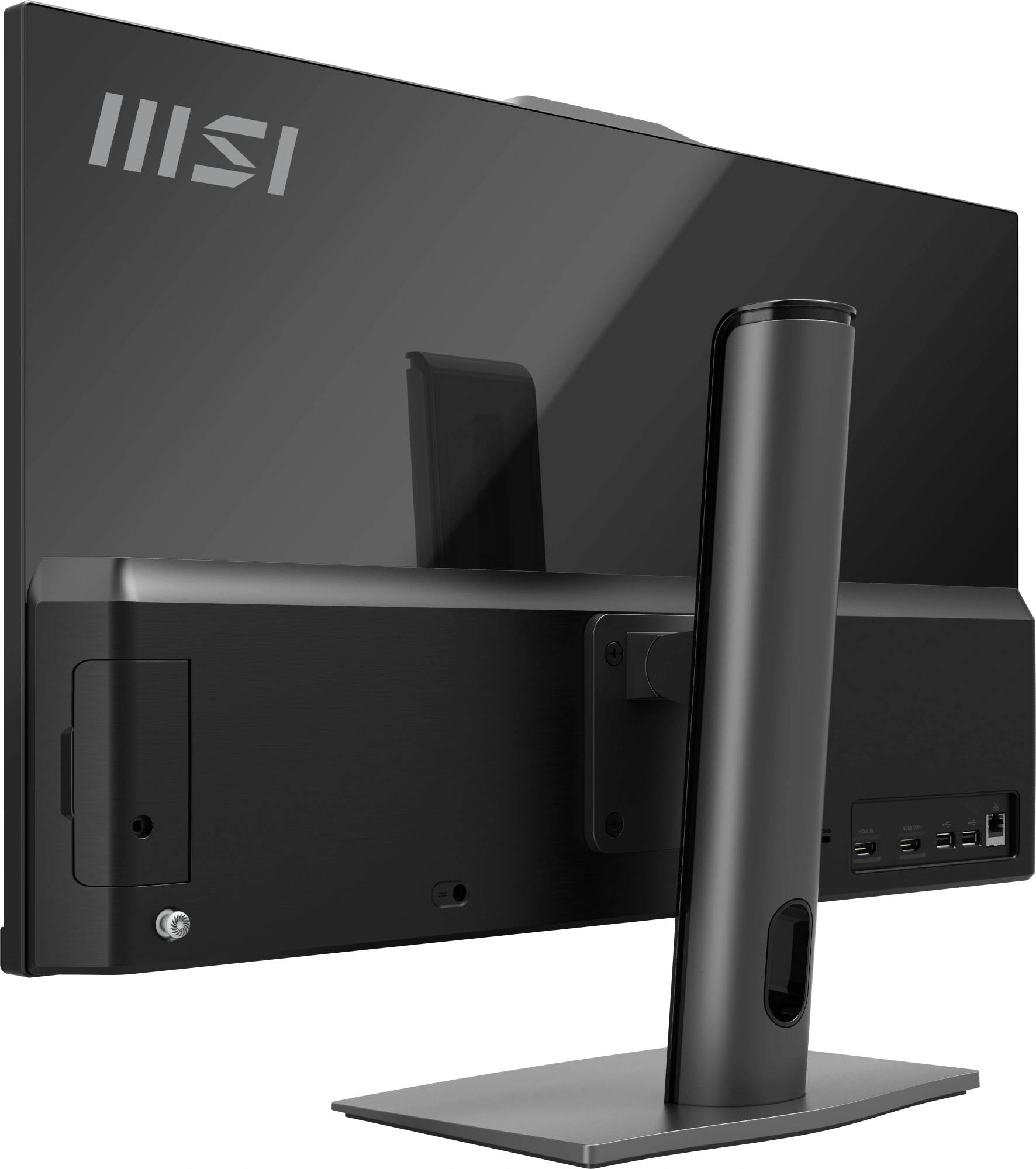 Моноблок MSI Modern AM272P 1MA-1492XRU 27" Full HD Core 3 100U (1.2) 8Gb SSD500Gb Graphics без ОС GbitEth WiFi BT 120W клавиатура мышь Cam черный 1920x1080 — миниатюра 8