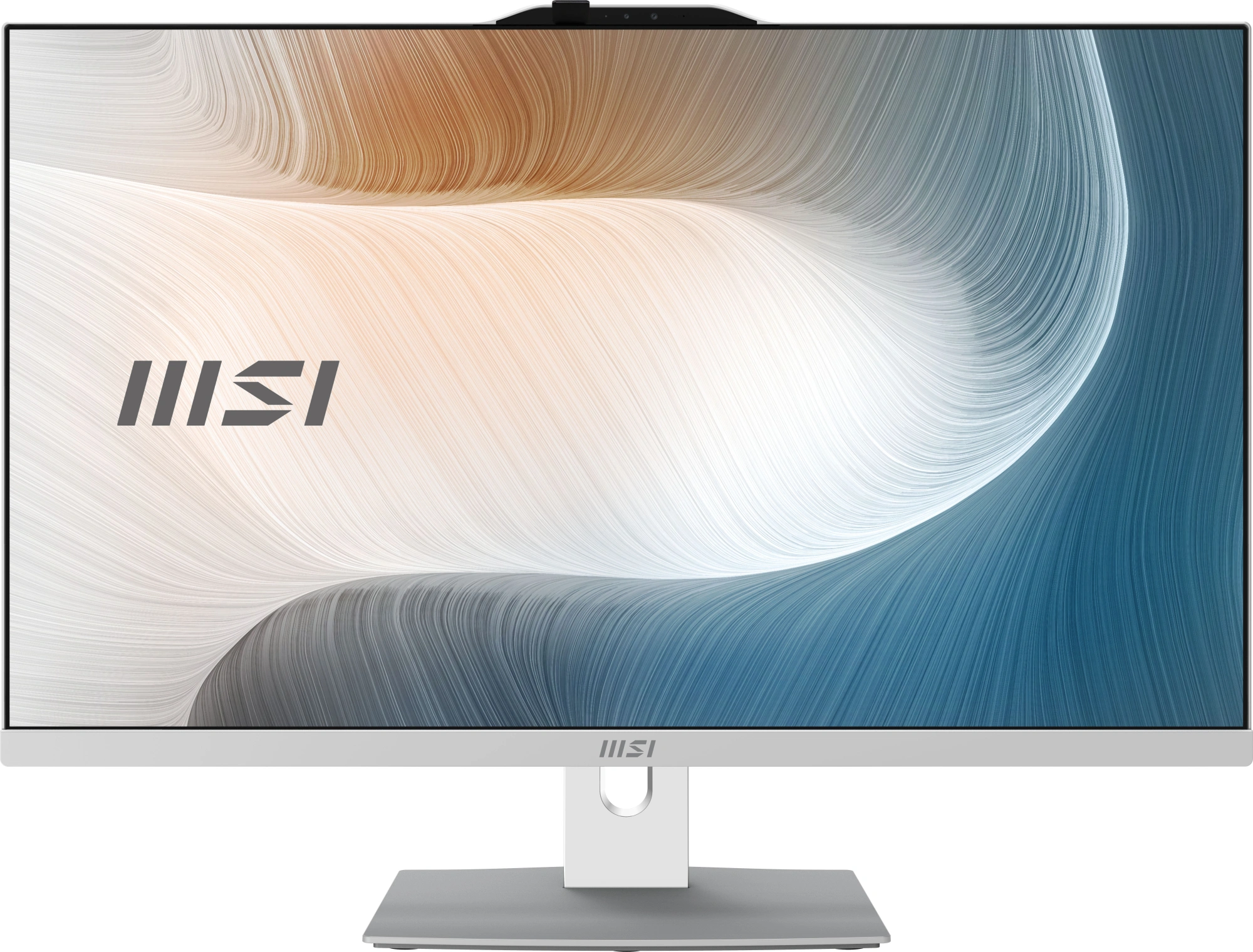 Моноблок MSI Modern AM242P 1MA-2433XRU, 23.8" (1920x1080) IPS/Intel Core 5 120U/16 DDR4/256 ГБ SSD/Intel Graphics/Без ОС/Клавиатура, мышь, Белый (9S6-AE0732-2433)