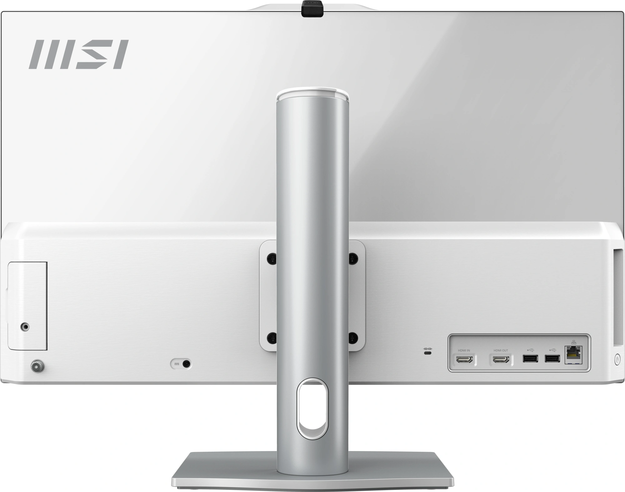 Моноблок MSI Modern AM242P 1MA-2449XRU 23.8" Full HD Core 5 120U (1.4) 8Gb SSD500Gb Graphics без ОС GbitEth WiFi BT 120W клавиатура мышь Cam белый 1920x1080 — миниатюра 5