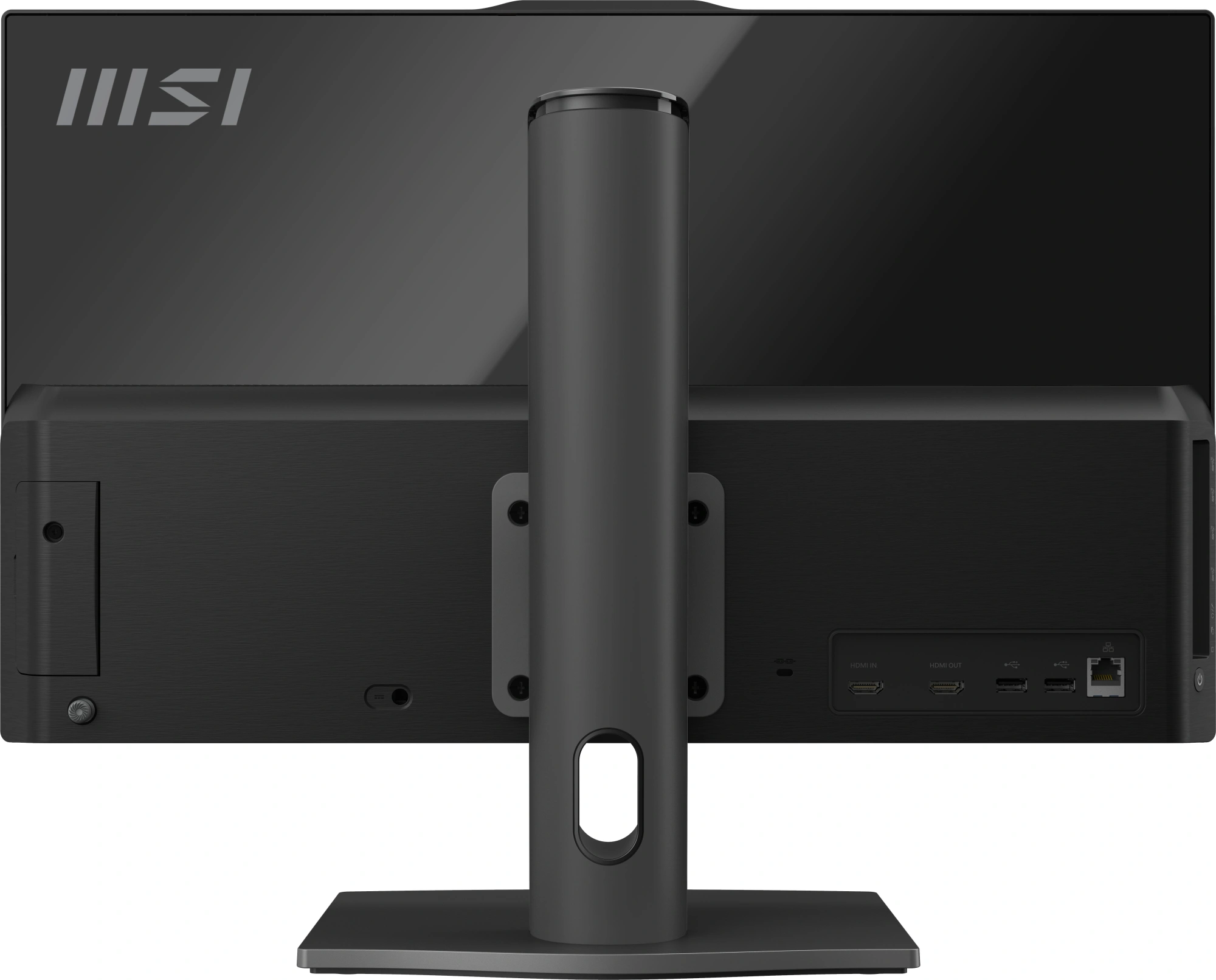 Моноблок MSI Modern AM242P 1MA-2454XRU 23.8" Full HD Core 5 120U (1.4) 8Gb SSD500Gb Graphics без ОС GbitEth WiFi BT 120W клавиатура мышь Cam черный 1920x1080 — миниатюра 2