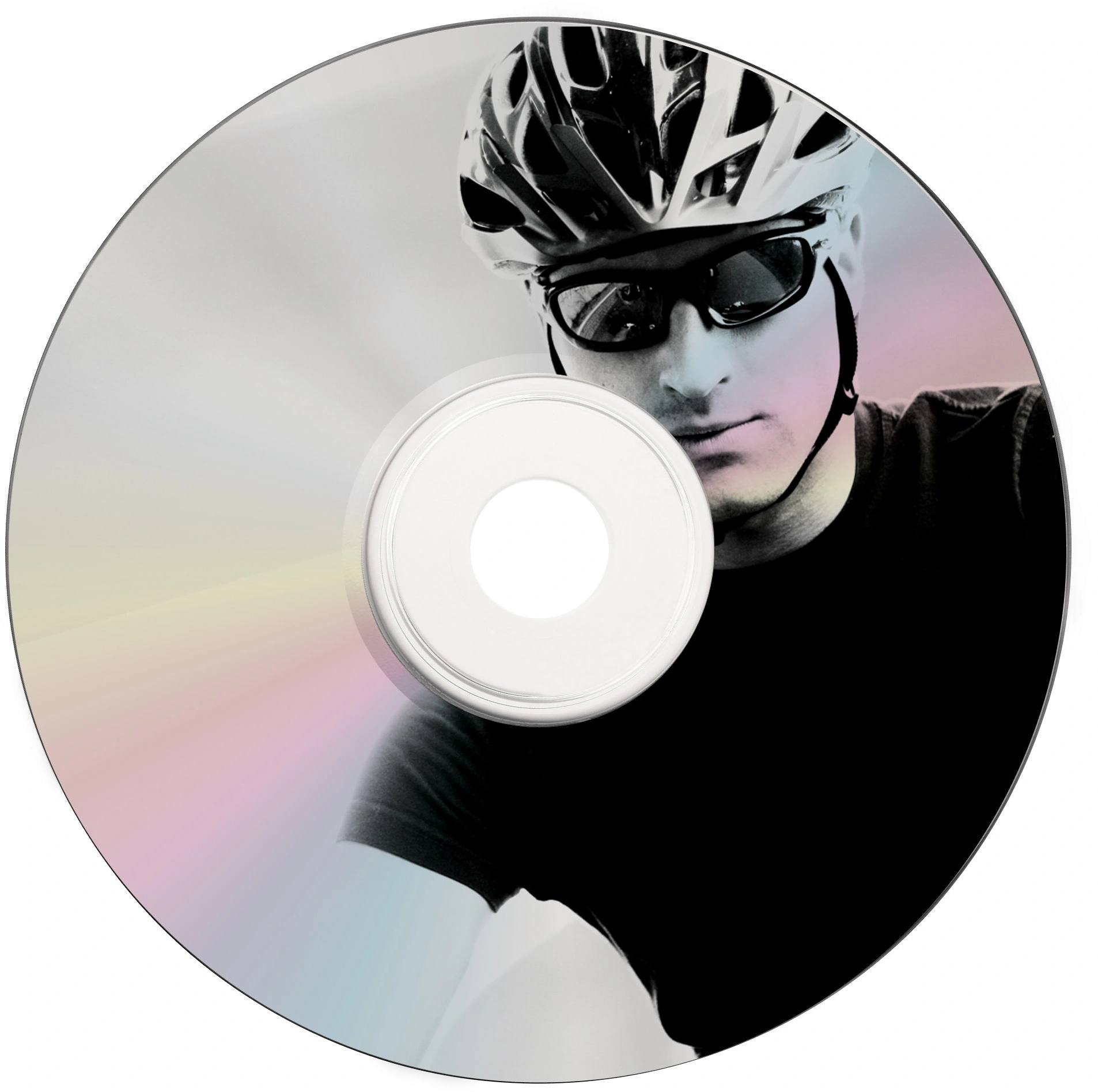 Диск CD-R Verbatim 700Mb 52x Cake Box (50шт) Printable (43582) — миниатюра 3