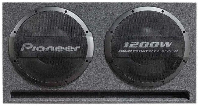 Сабвуфер автомобильный Pioneer TS-WX1220AH 1000Вт активный (30см/12") — миниатюра 4
