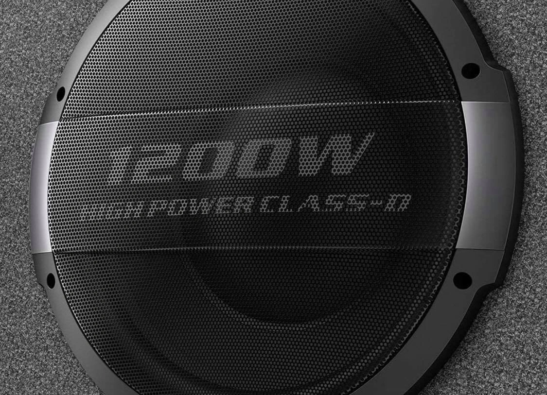 Сабвуфер автомобильный Pioneer TS-WX1220AH 1000Вт активный (30см/12") — миниатюра 3