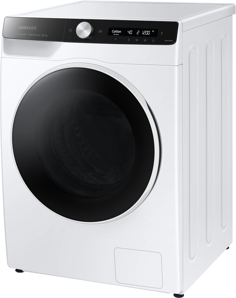 Стиральная машина Samsung WW80AG6L28WELP пан.англ. класс: A+++ загр.фронтальная макс.:8кг белый инвертор — миниатюра 3