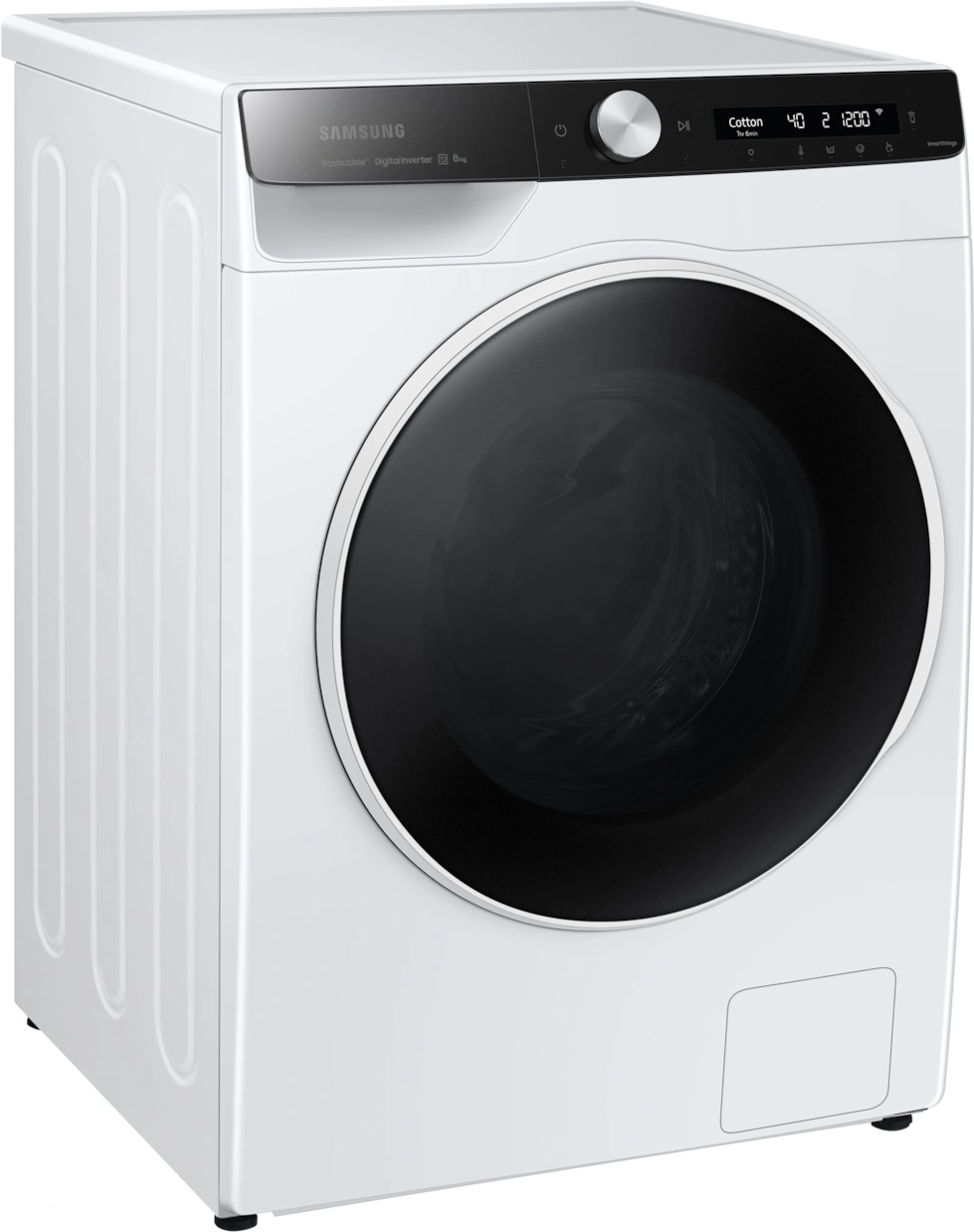Стиральная машина Samsung WW80AG6L28WELP пан.англ. класс: A+++ загр.фронтальная макс.:8кг белый инвертор — фото 1