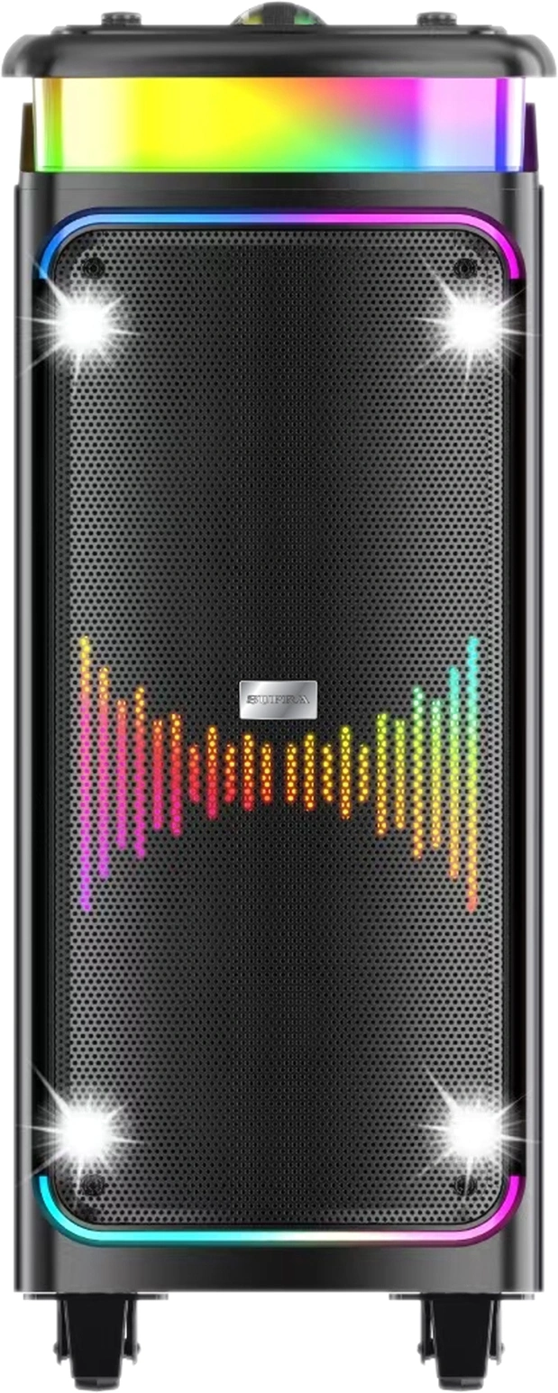 Минисистема Supra SMB-870 черный 90Вт FM USB BT SD — фото 1