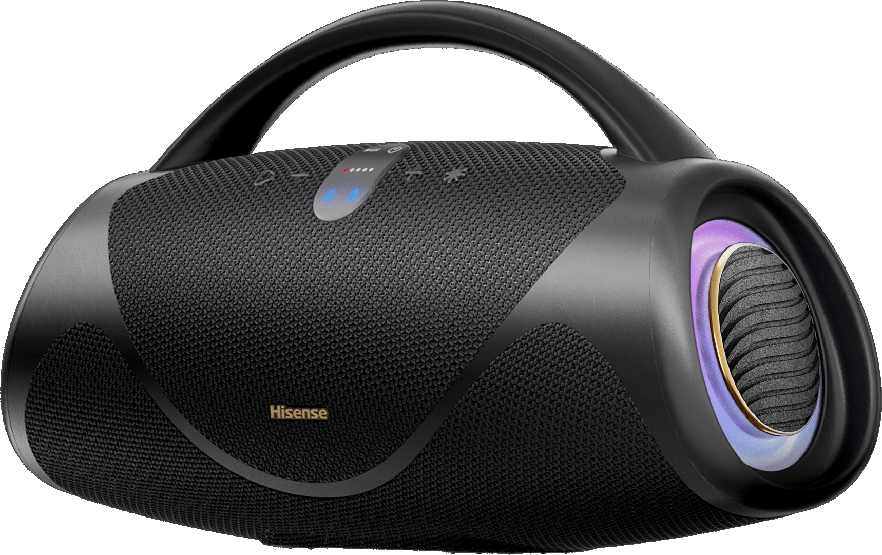 Колонка порт. Hisense VoyageBOOM черный 272W 4.1 BT/3.5Jack/USB 10200mAh — фото 1
