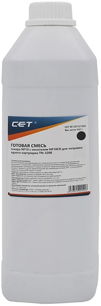Тонер Cet CET121502 черный бутылка 486гр. для принтера bizhub C250i/C300i/C360i — фото 1