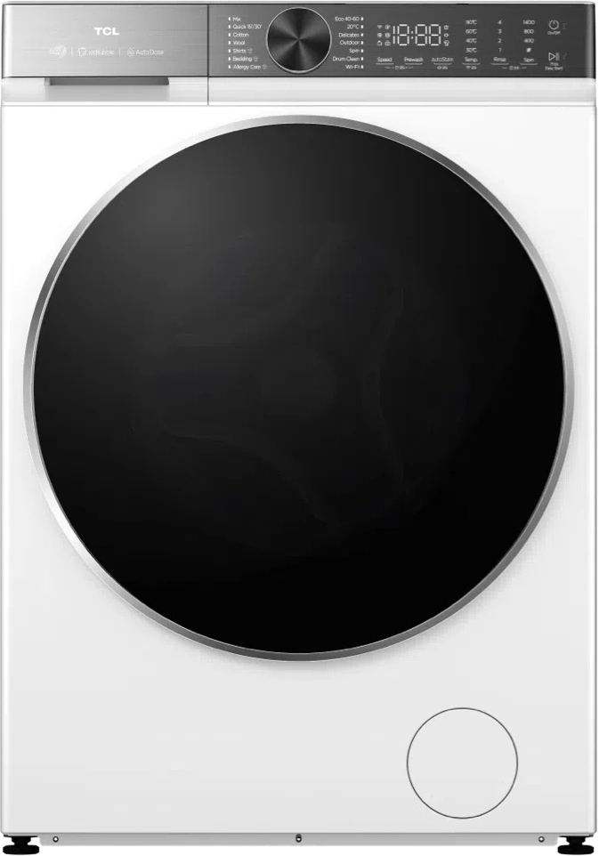 Стиральная машина TCL TWOP-6910W14W1 класс: A загр.фронтальная макс.:10кг белый инвертор — фото 1