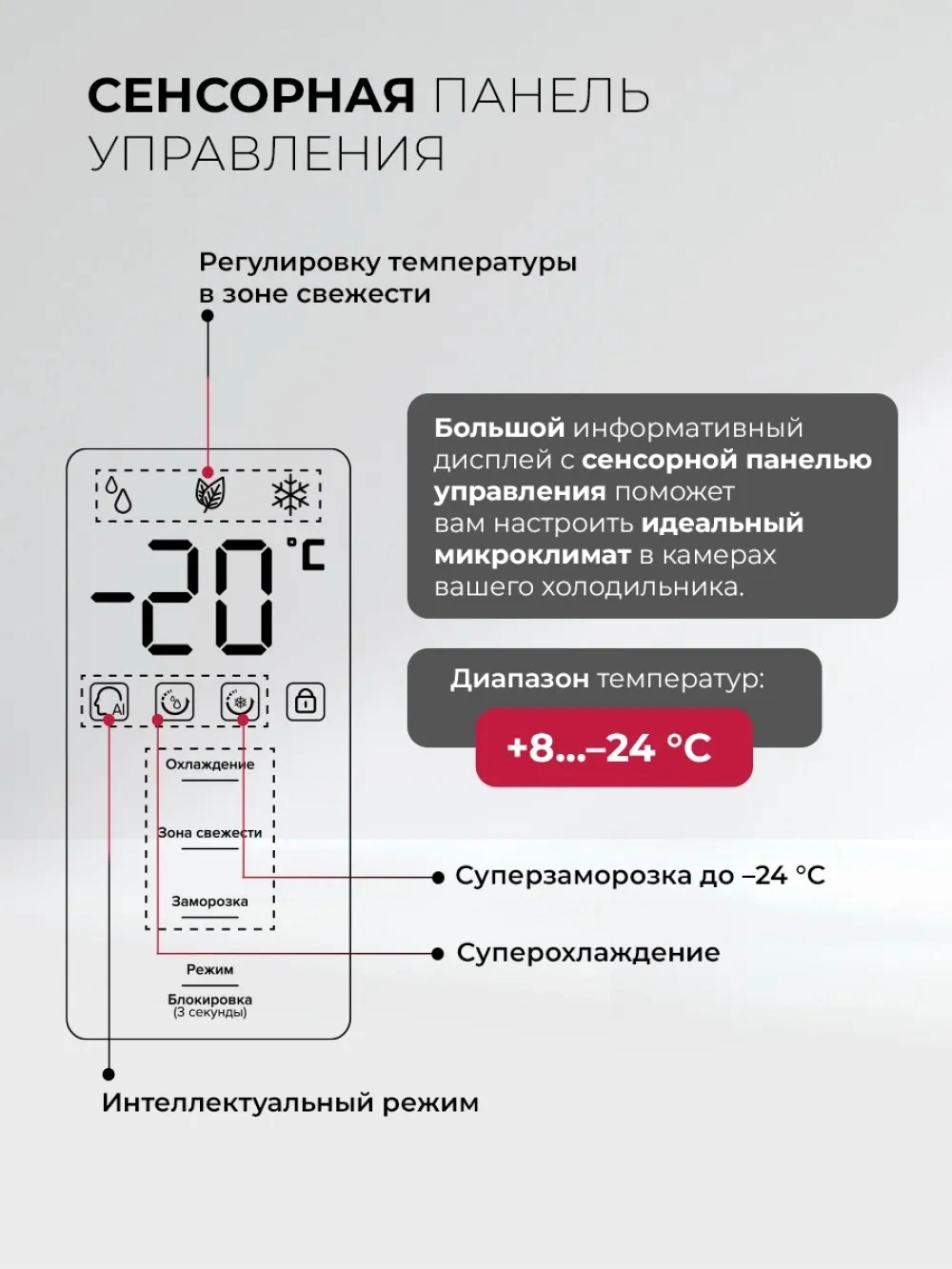Холодильник Lex LKB400WHGID 2-хкамерн. белый глянц. инвертер — миниатюра 12