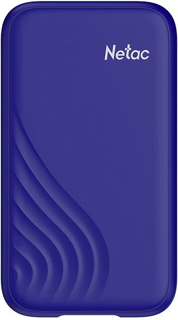 Накопитель SSD Netac USB3.2 Gen2x2 128GB NT01ZX20IIIEVO-128G-32BL ZX20 III EVO синий — фото 1