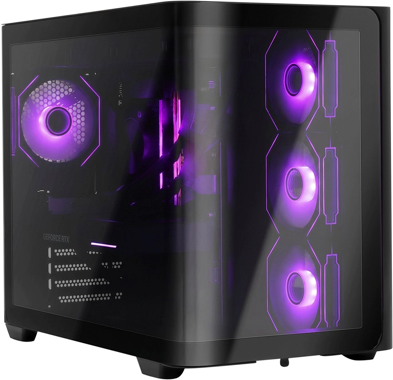ПК Bloody BD-PC CZ79GV3 MT i7 14700KF (3.4) 32Gb SSD1Tb RTX5070 12Gb Windows 11 Home 64 2.5xGbitEth 750W черный (RUS) (2202236) — миниатюра 5