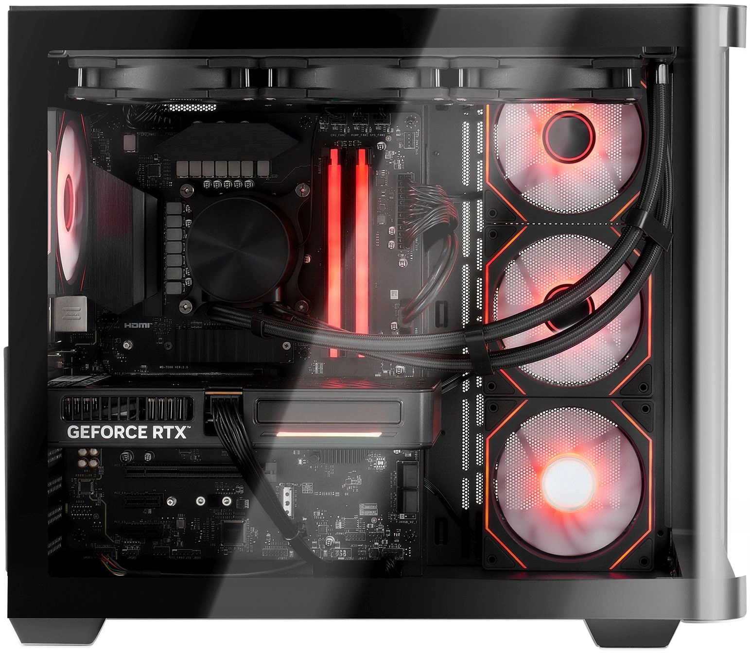 ПК Bloody BD-PC CZ79GV3 MT i7 14700KF (3.4) 32Gb SSD1Tb RTX5070 12Gb Windows 11 Home 64 2.5xGbitEth 750W черный (RUS) (2202236) — миниатюра 13