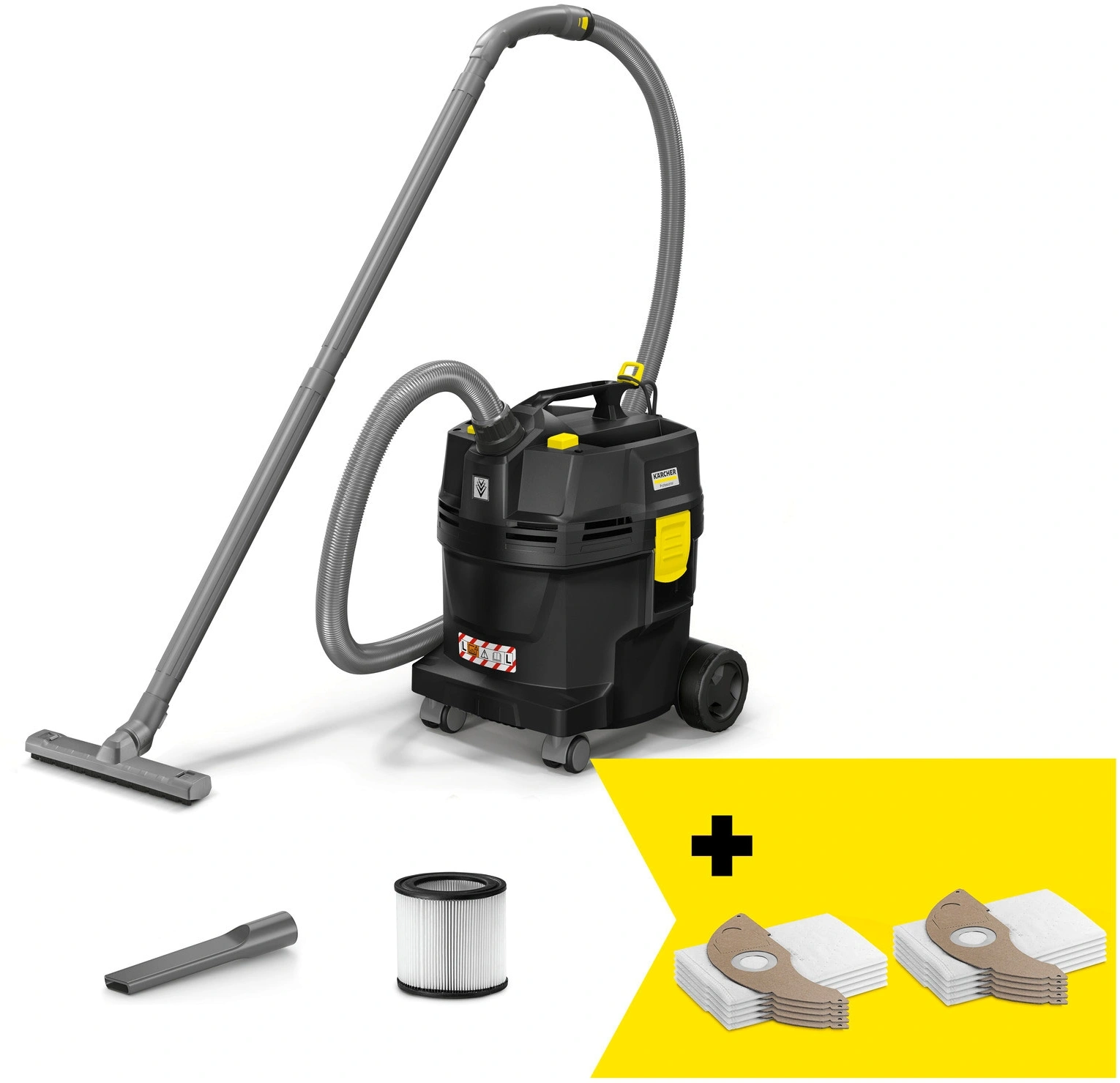 Пылесос Karcher NT22/1 Ap L Go!Further 1300Вт черный — миниатюра 2