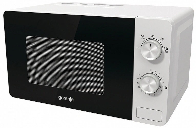 Микроволновая Печь Gorenje MO17E1W 17л. 700Вт белый — миниатюра 3
